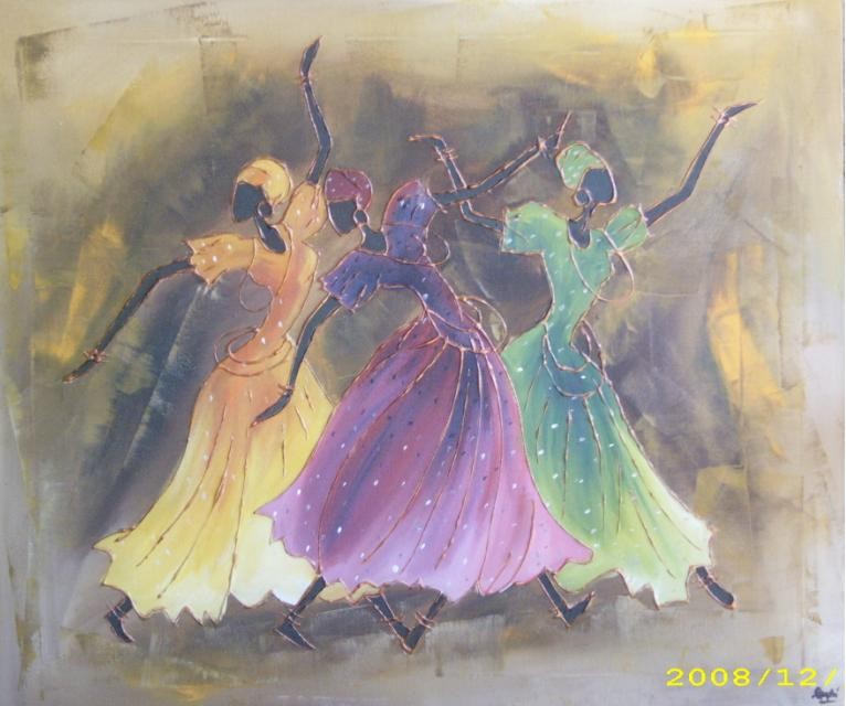 Dancers1 by Gayathri Samaranayake