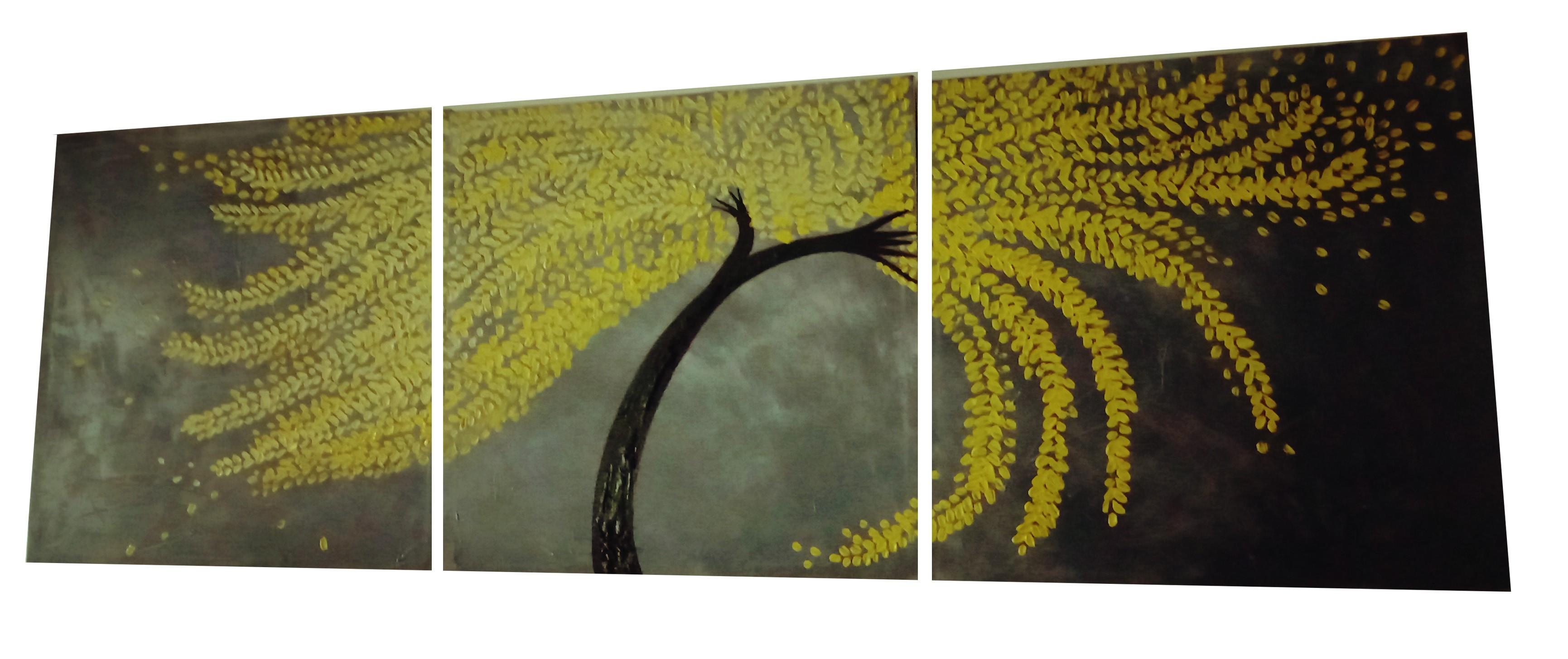 The yellow tree by Chammi Dineshika