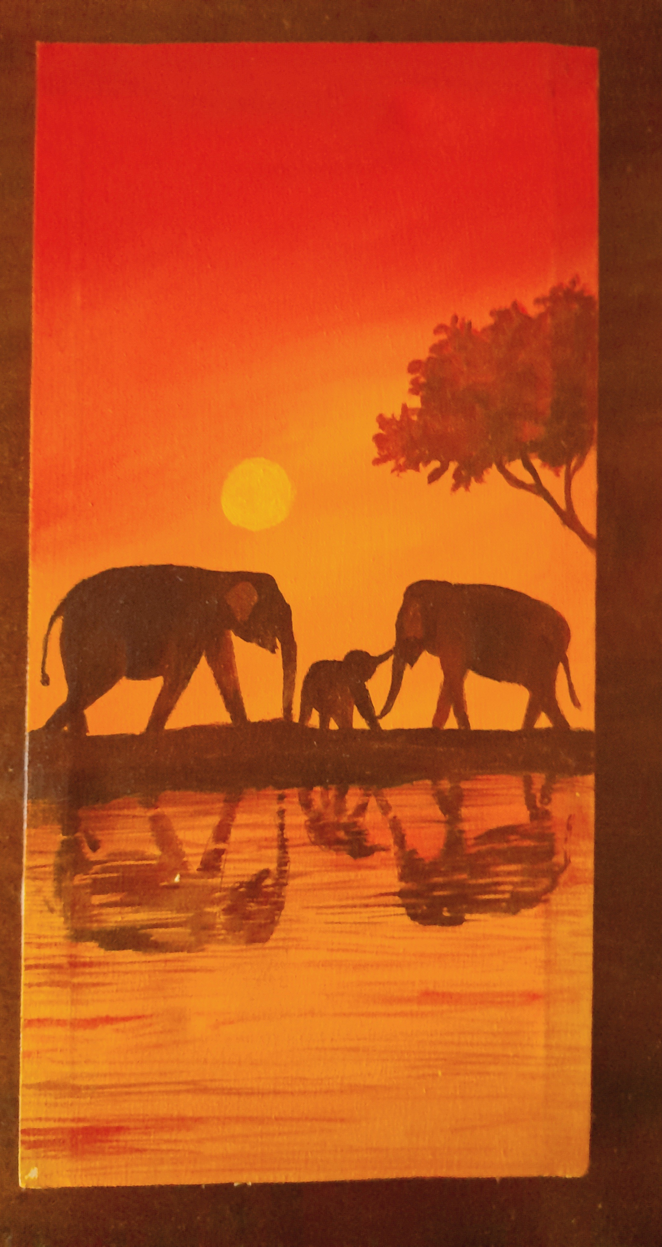 Elephants by Mangala Madanayake