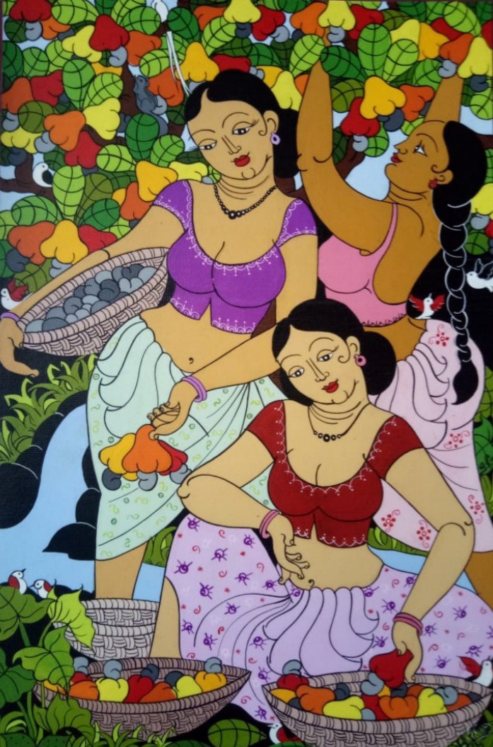 Ladies in Harvesting by Sudeepa Priyadarshani