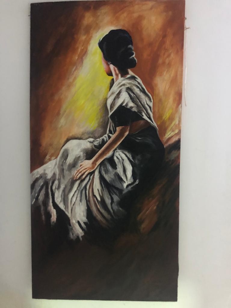 The woman by Piyal Ranjan Alwis Weerasinghe