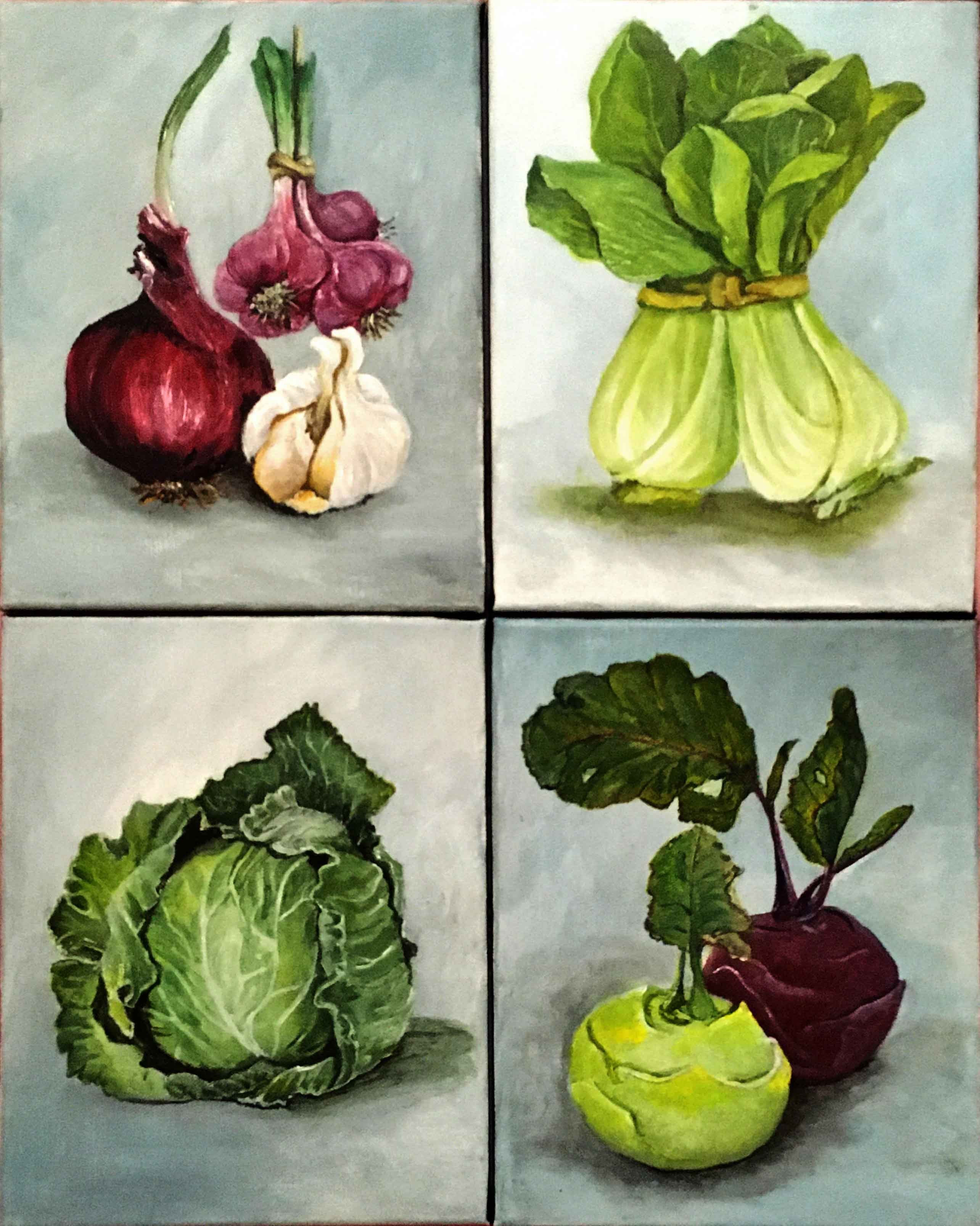 Vegetables 14 by Samantha Wijesinghe