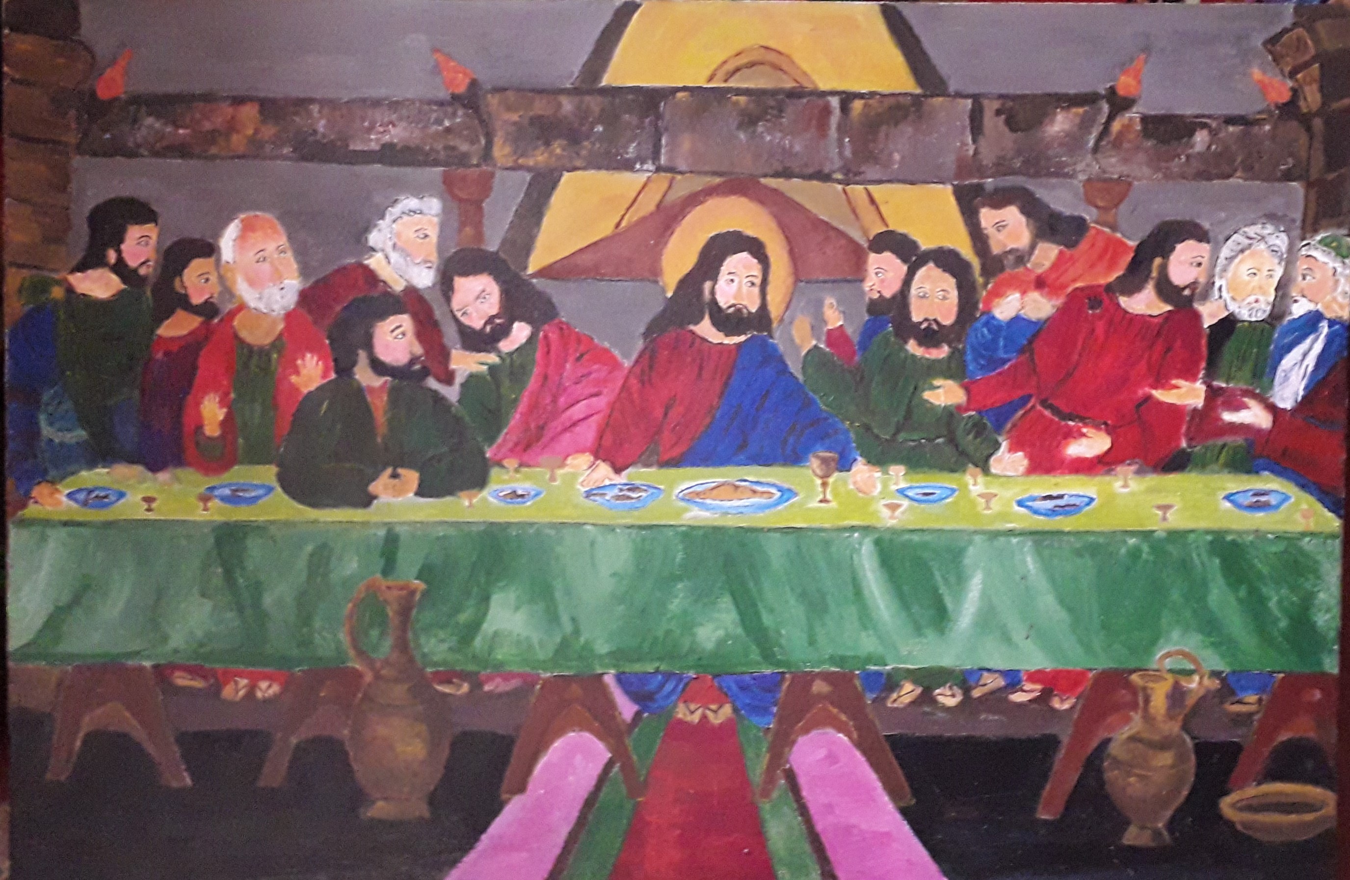 The Last Supper by Simpson David
