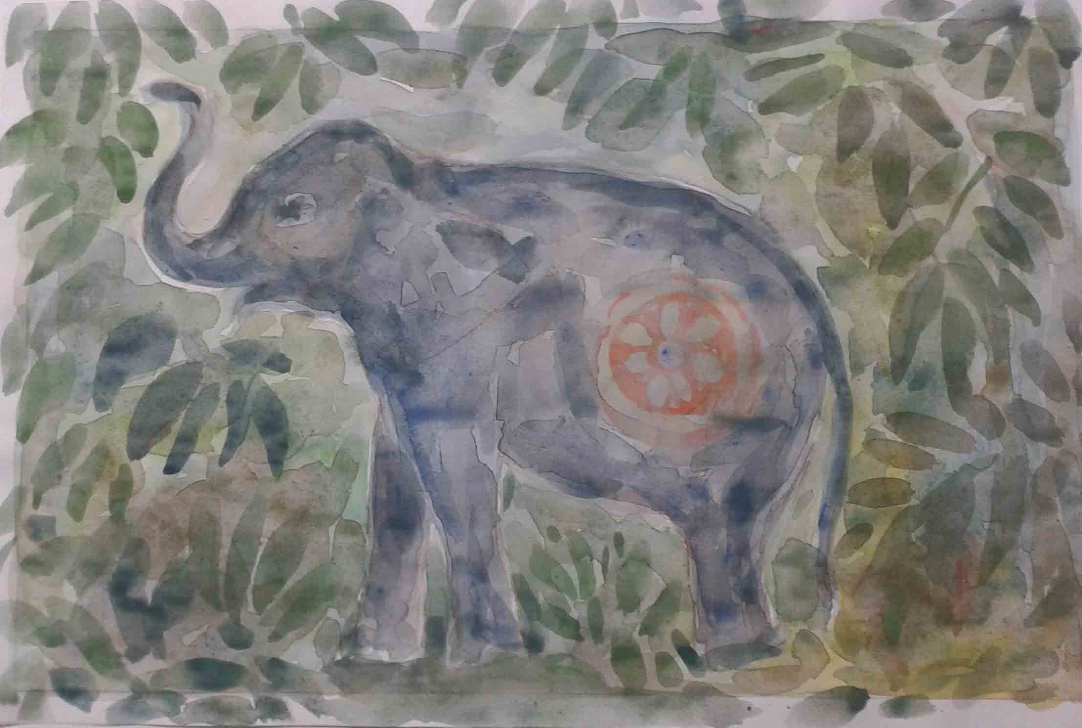Elephant by Wasantha Namaskara
