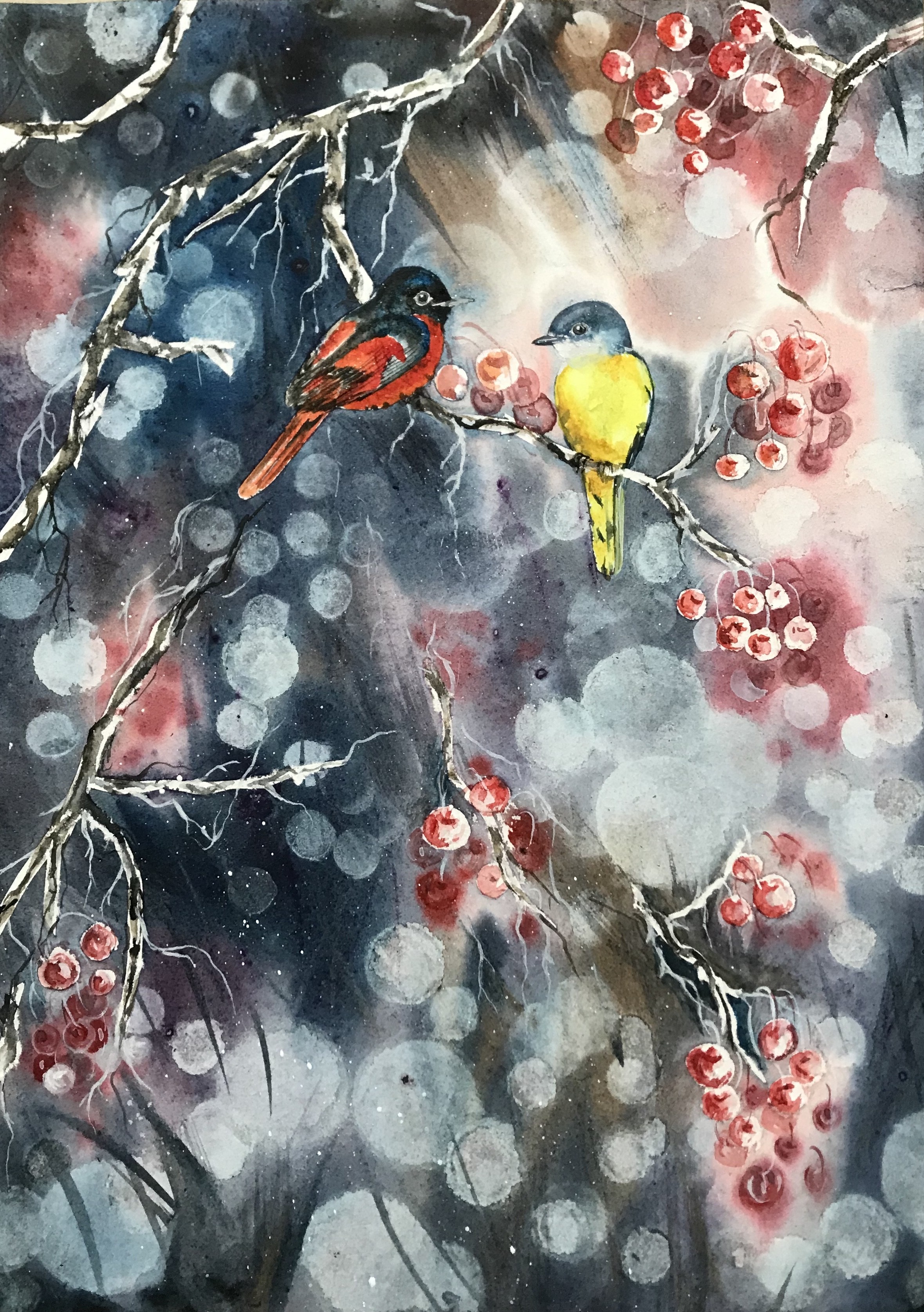 Christmas Scarlet by NIPUNI MALLIKA ARACHCHI