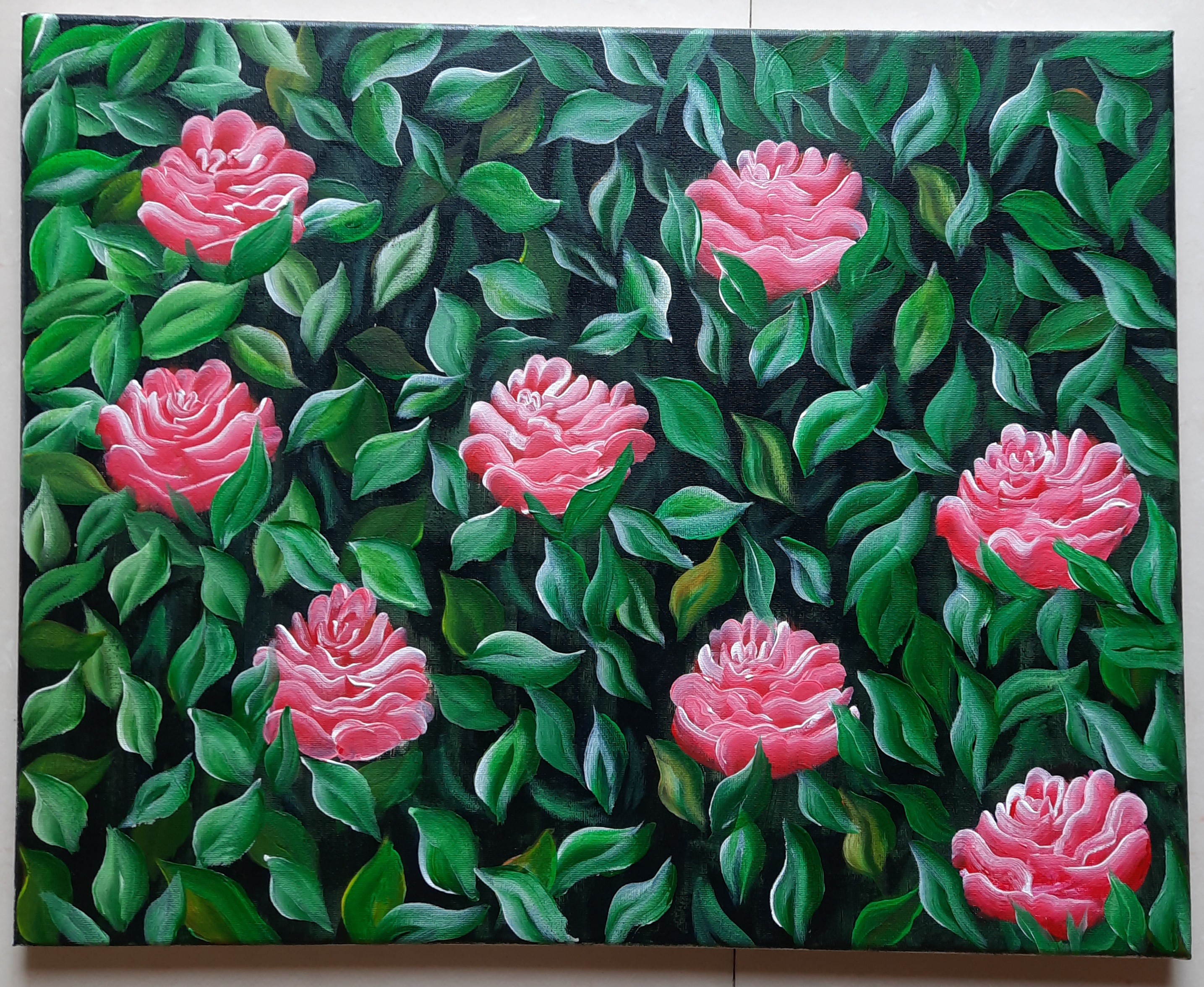 Bed of roses by Roshan Fernando