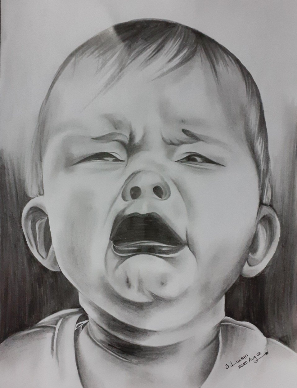 Baby portrait by Luxshija Selvakumar