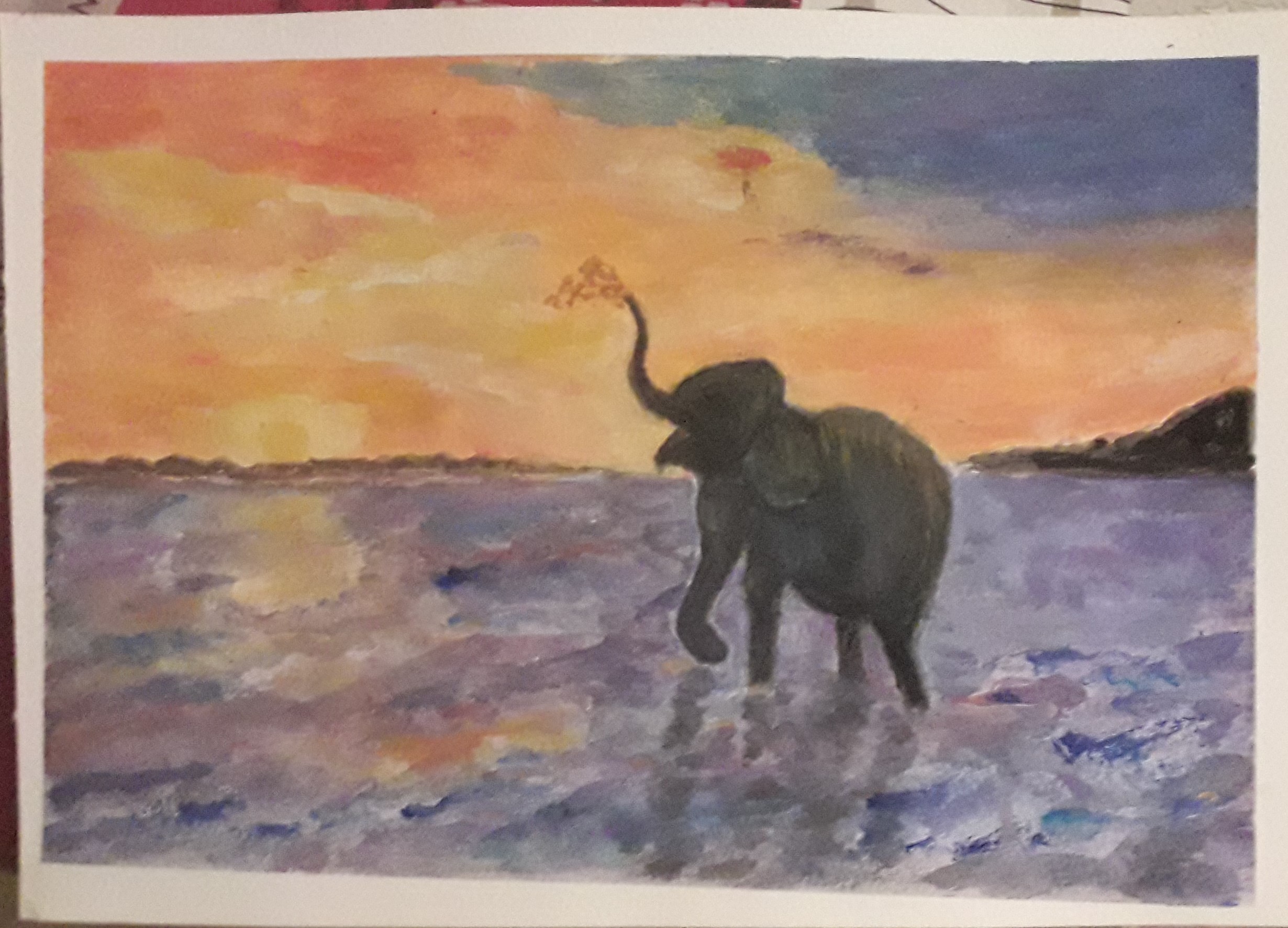 Sri Lankan Elephant by Simpson David