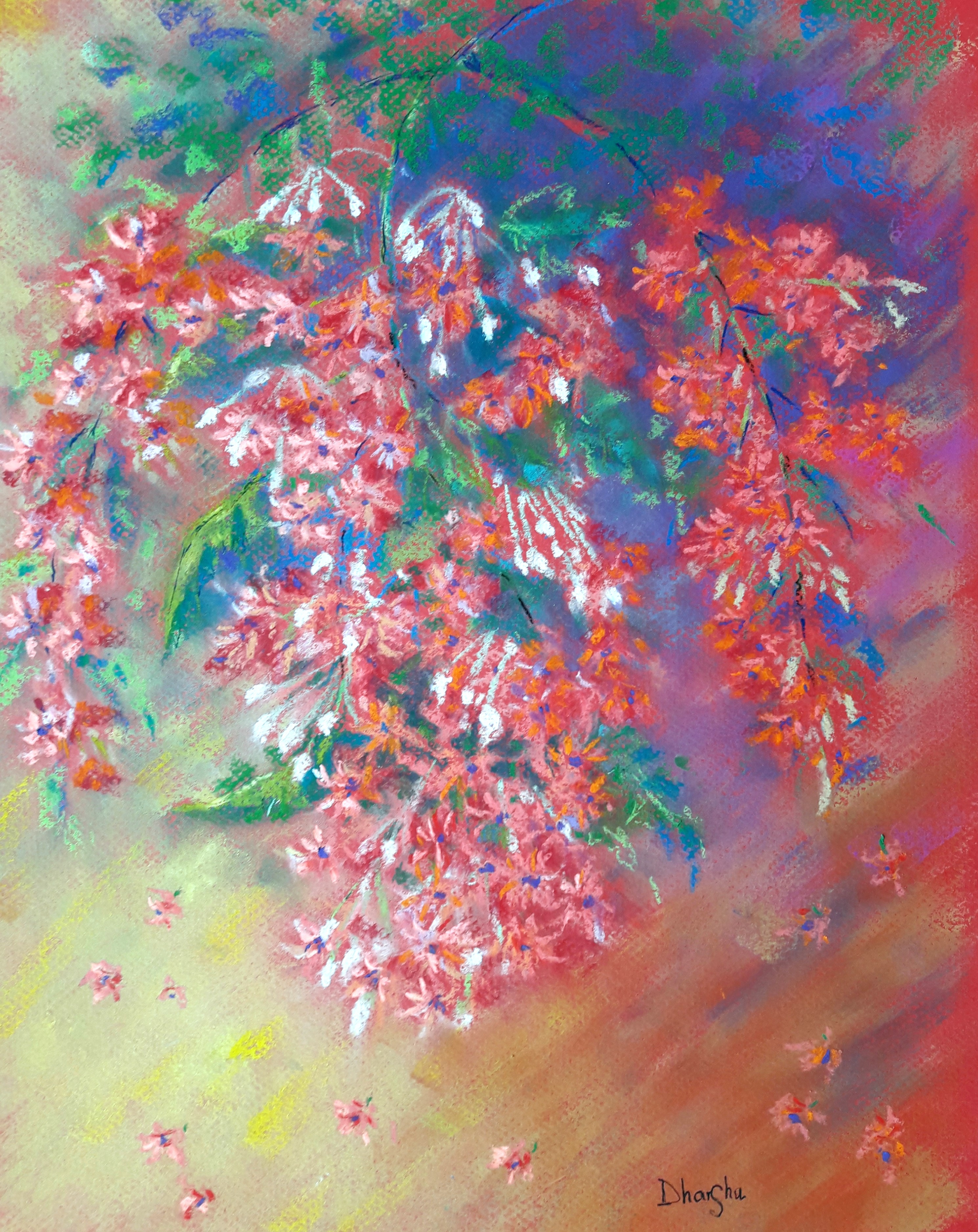 April Blooms by Dharsha Samarasinha