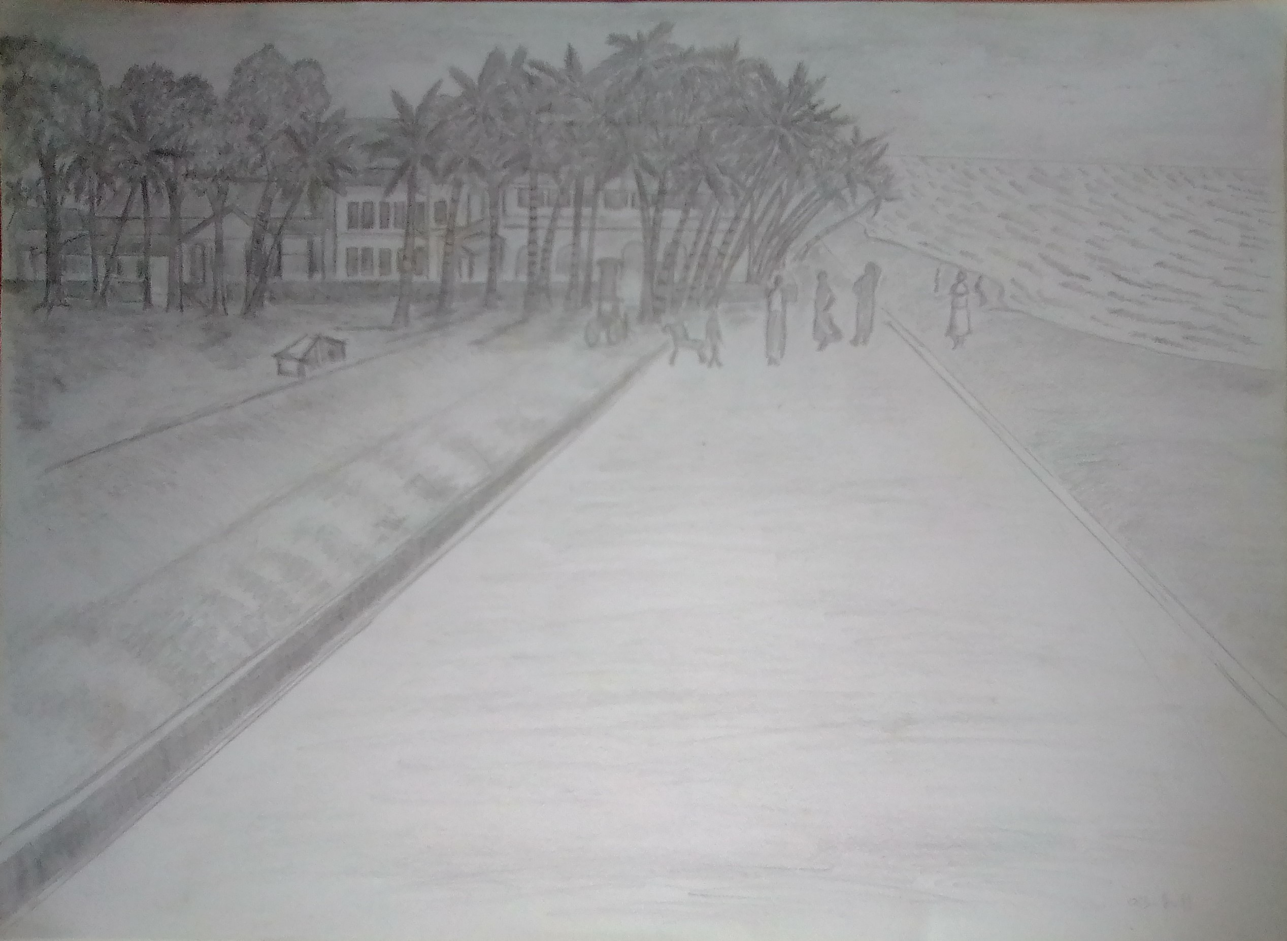 Galle Face Green 1800s by L.A.R.Harsha De Silva