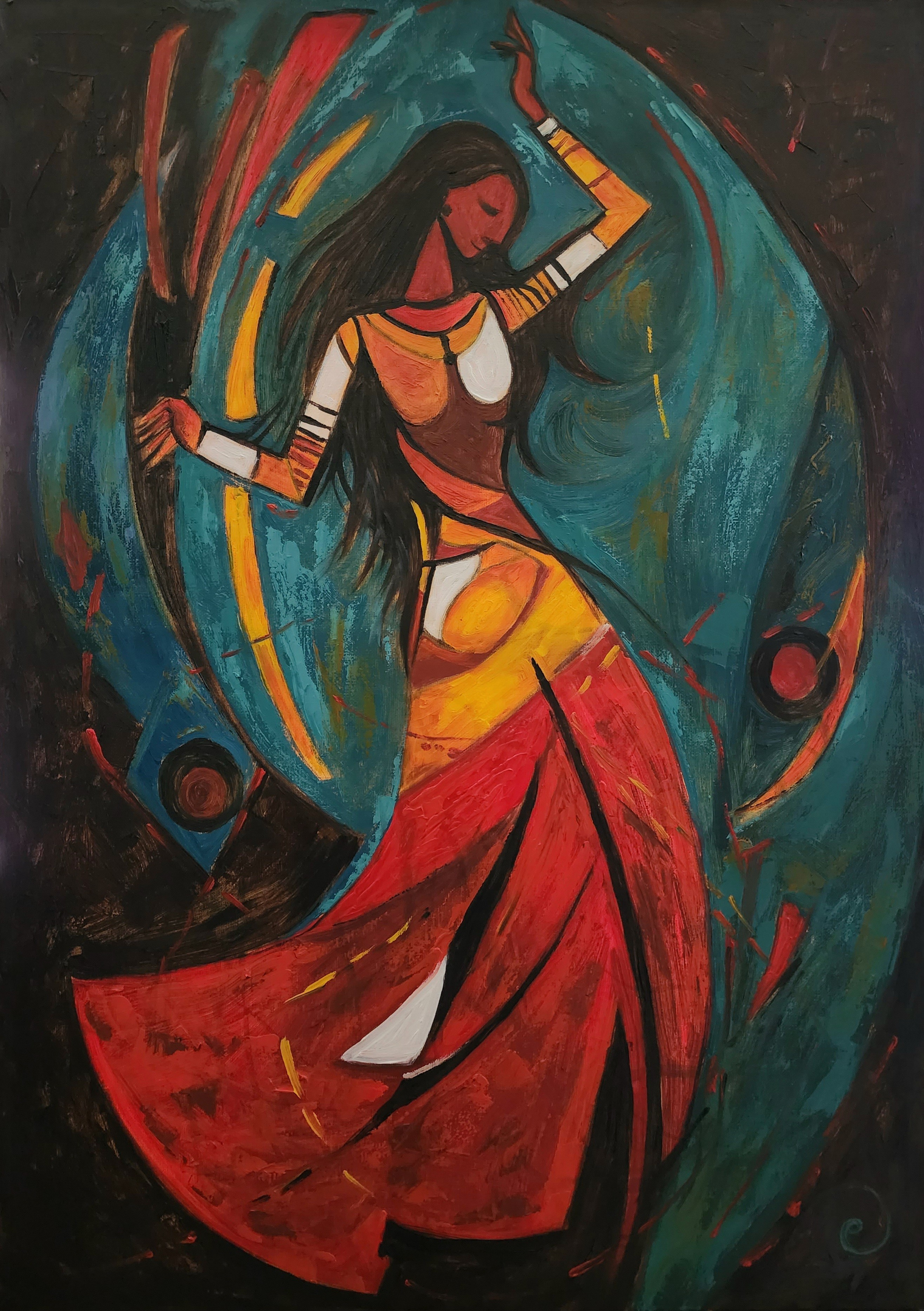 Dancer by Manu Fine Art