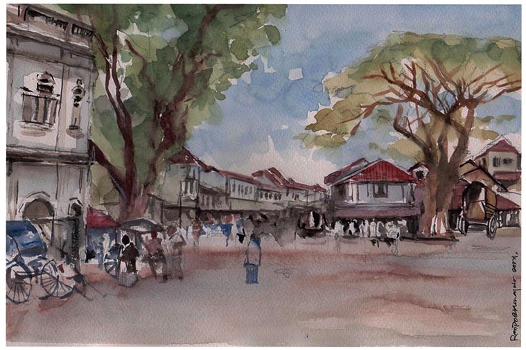 Old Town by Ranjan Ekanayake
