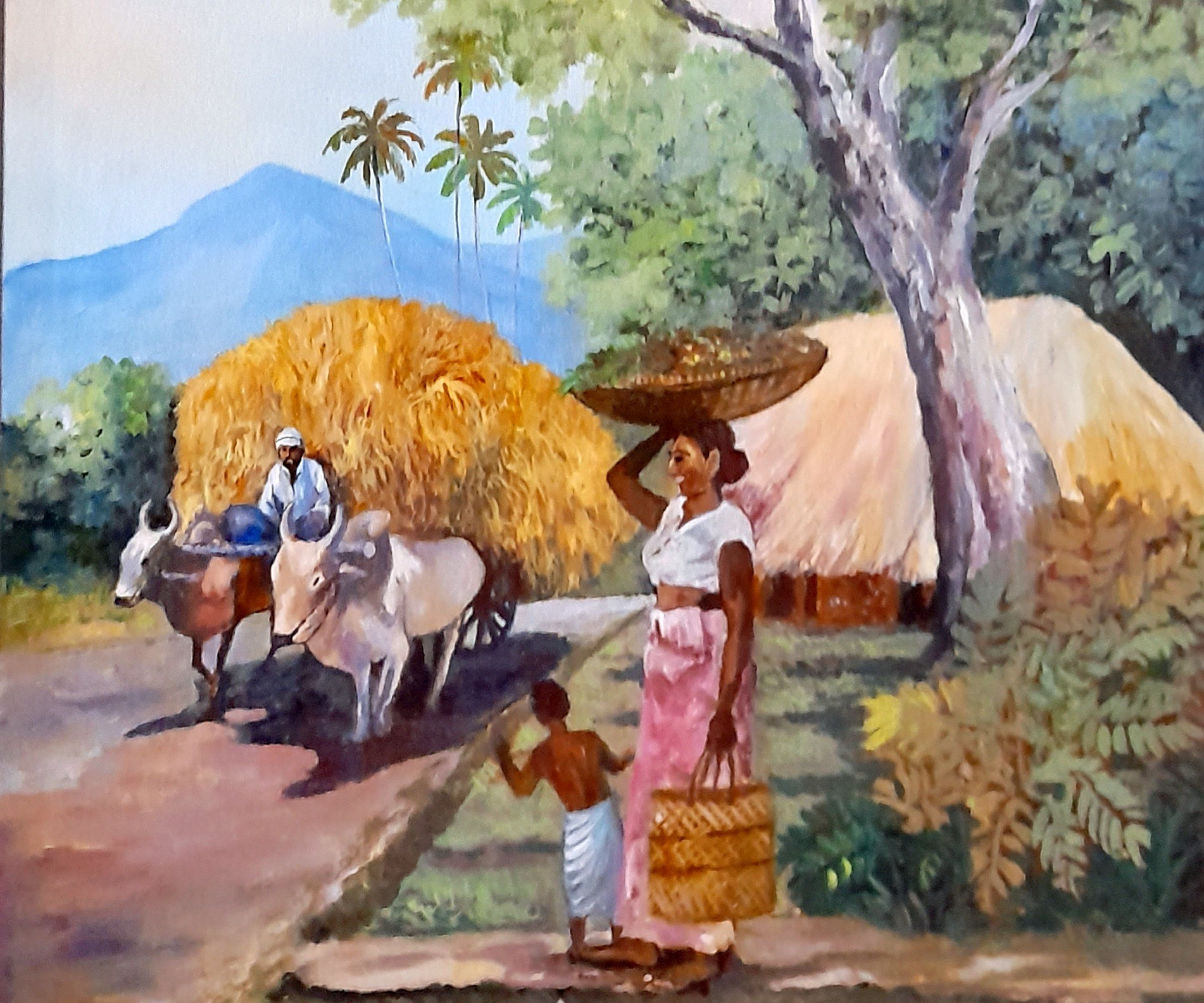 Village by Mangala Madanayake