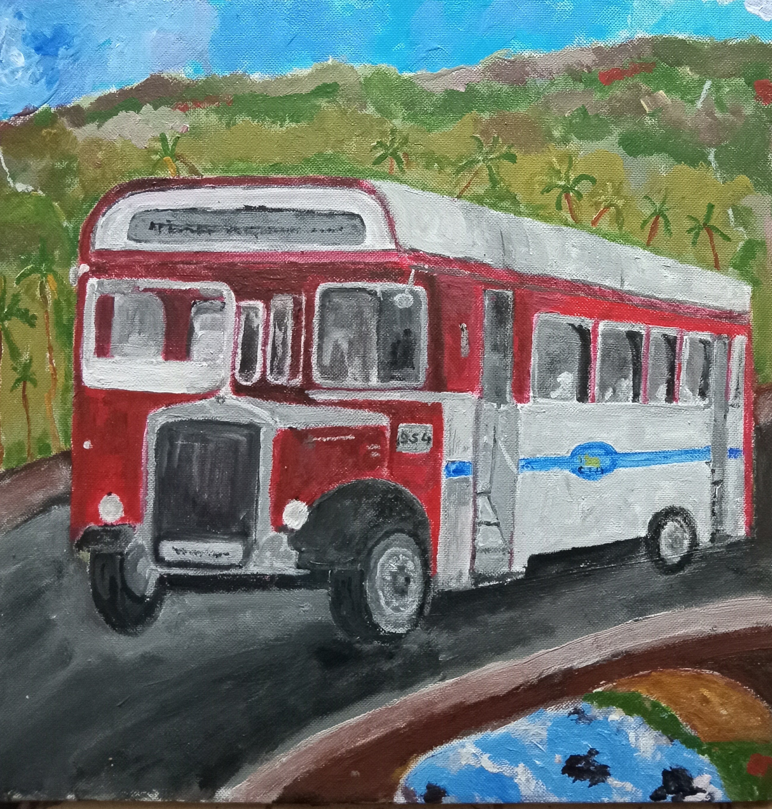 Yakka Bus by Simpson David