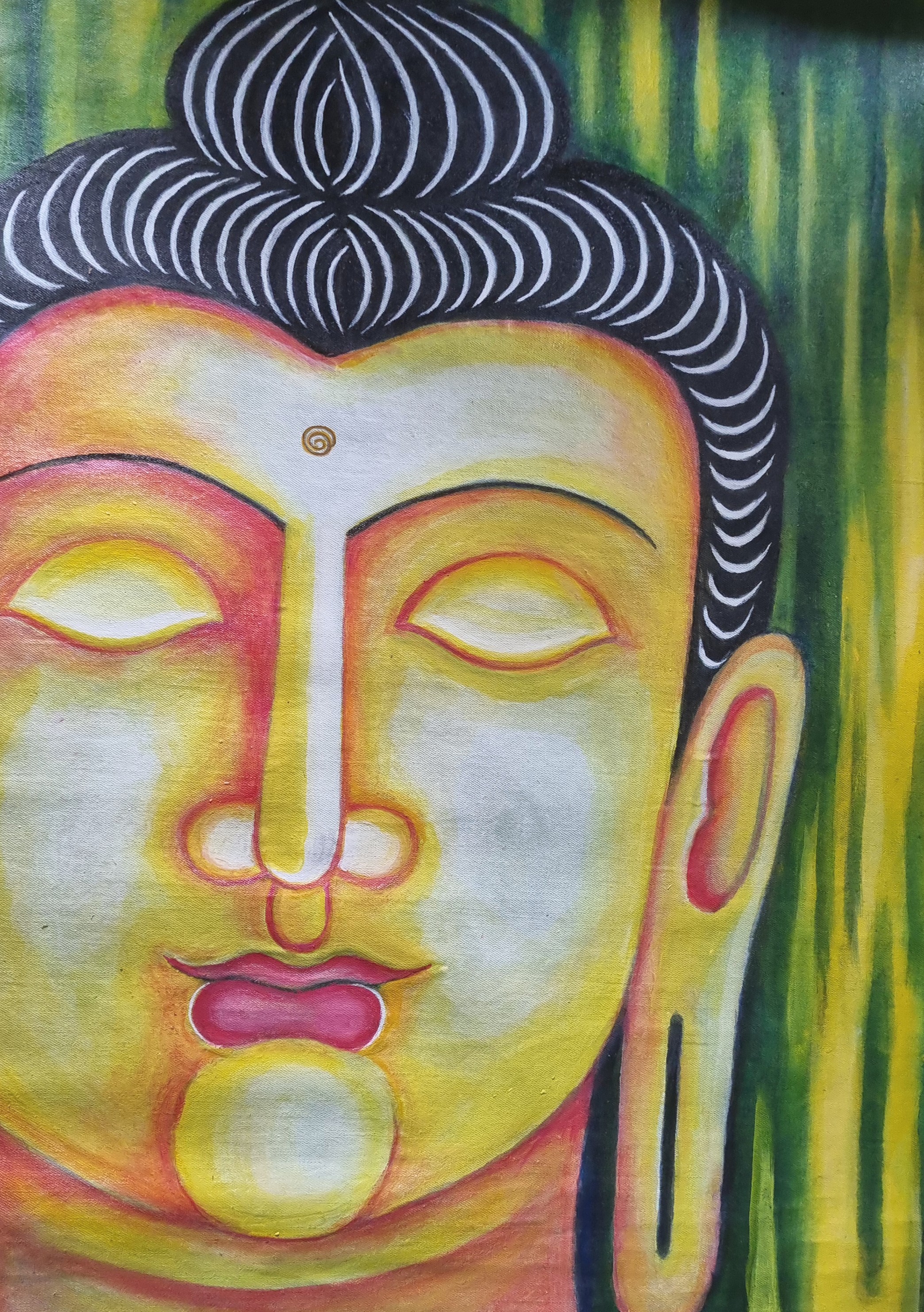 Lord buddha by Nandasena Dalugama
