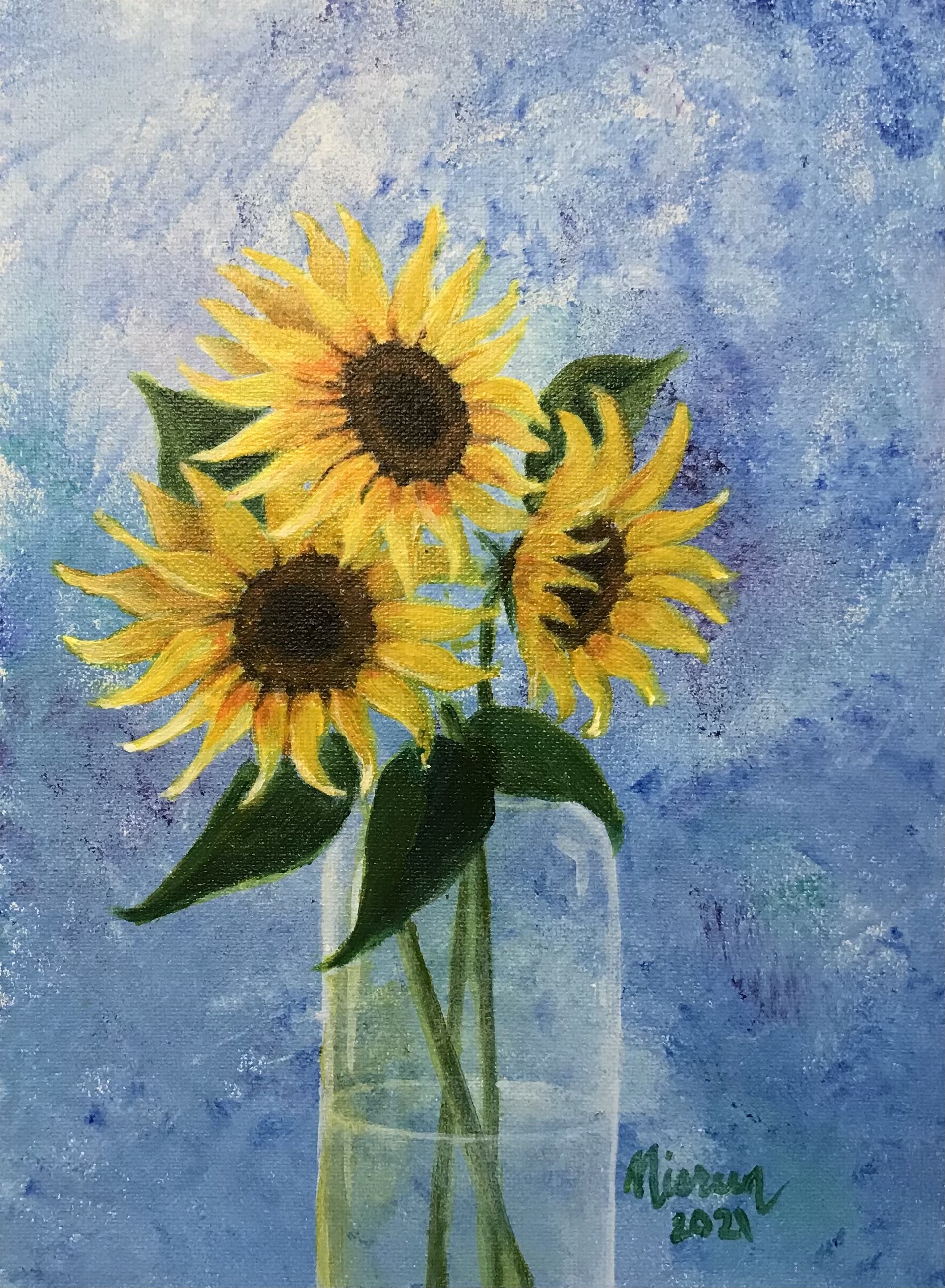 Sunflowers by Nisreen Amiruddeen
