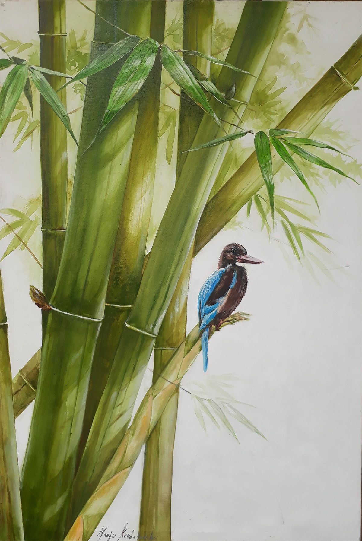 Kingfisher by Manju Kendasinghe