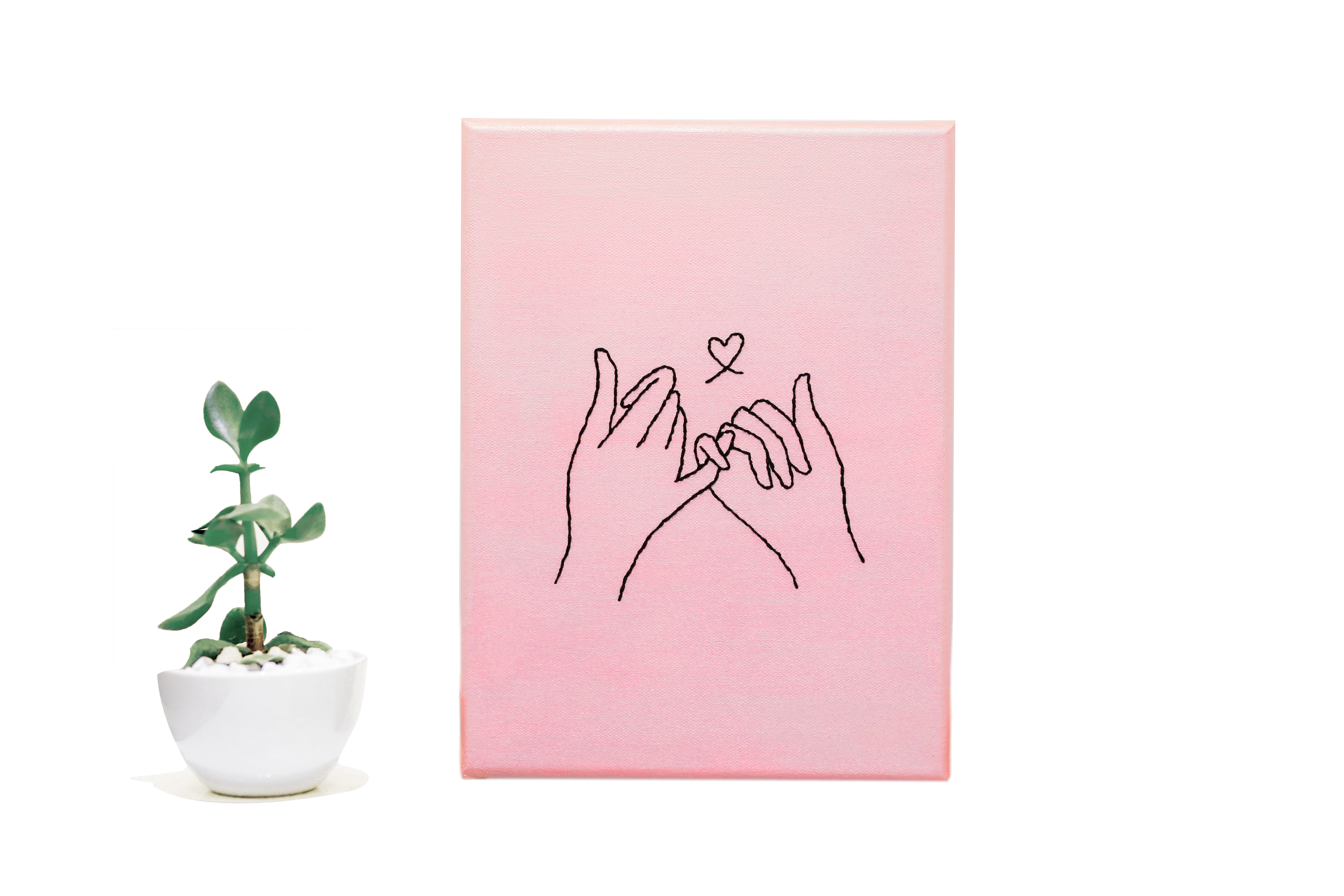 Pinky Promise Wall Art by Pamoda Wickramasinghe