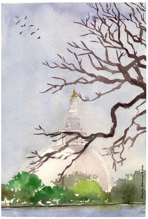 Anuradhapura by Ranjan Ekanayake