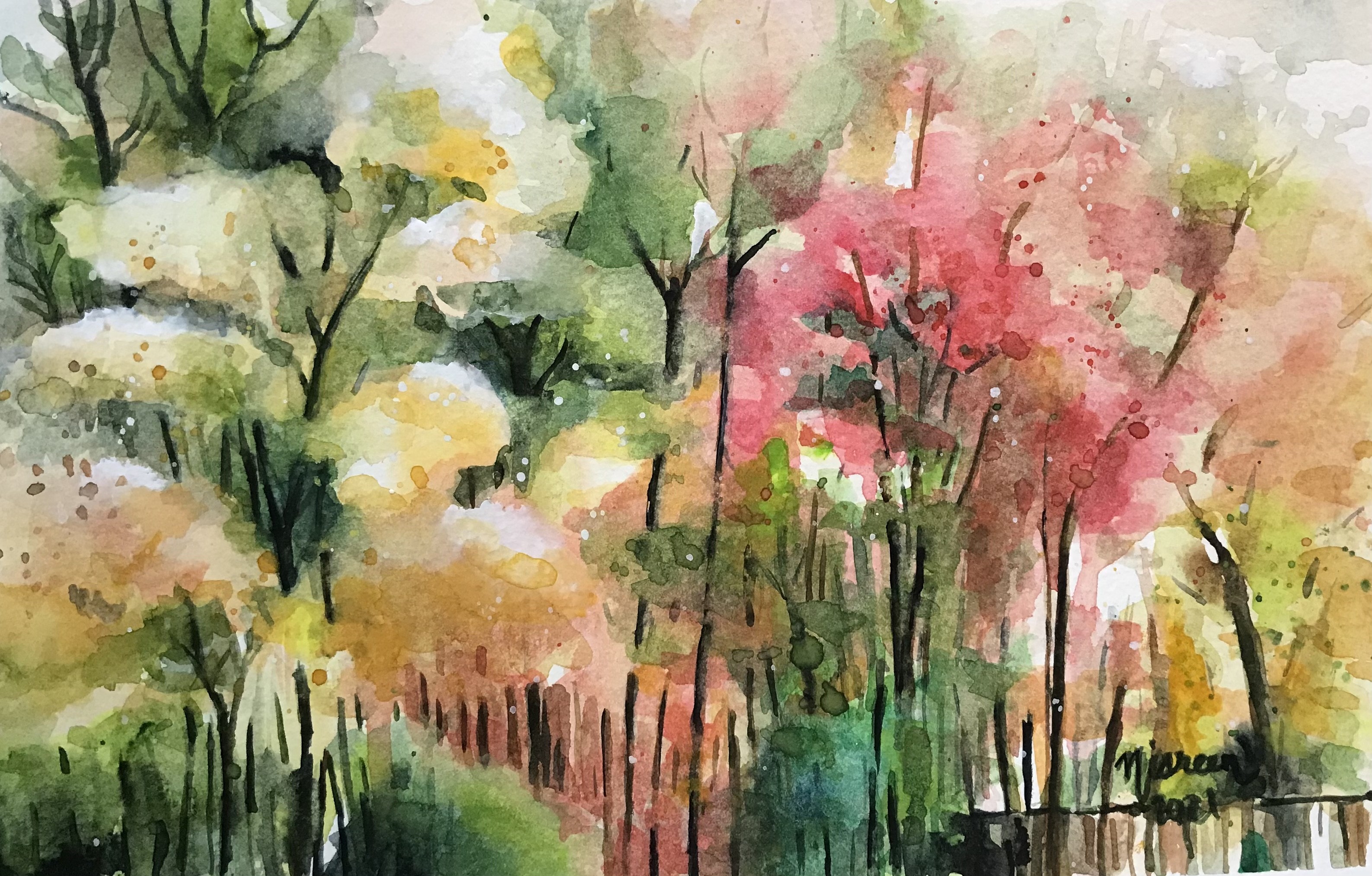 Autumn colours by Nisreen Amiruddeen