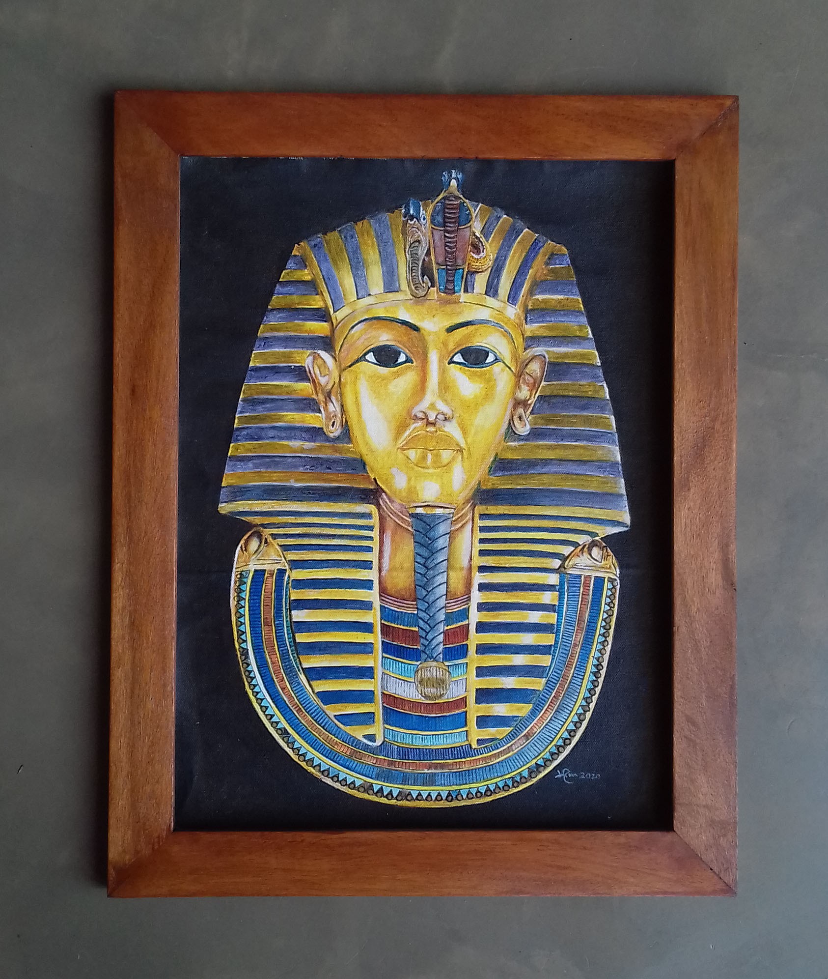 Tutankhamen by THILAKA KASTHURISINGHE