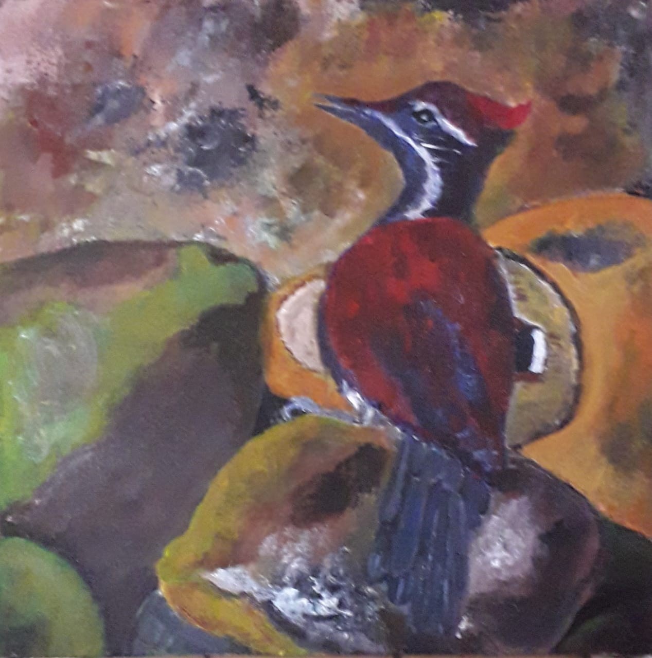 Woodpecker-Godagama, Sri Lanka by Simpson David