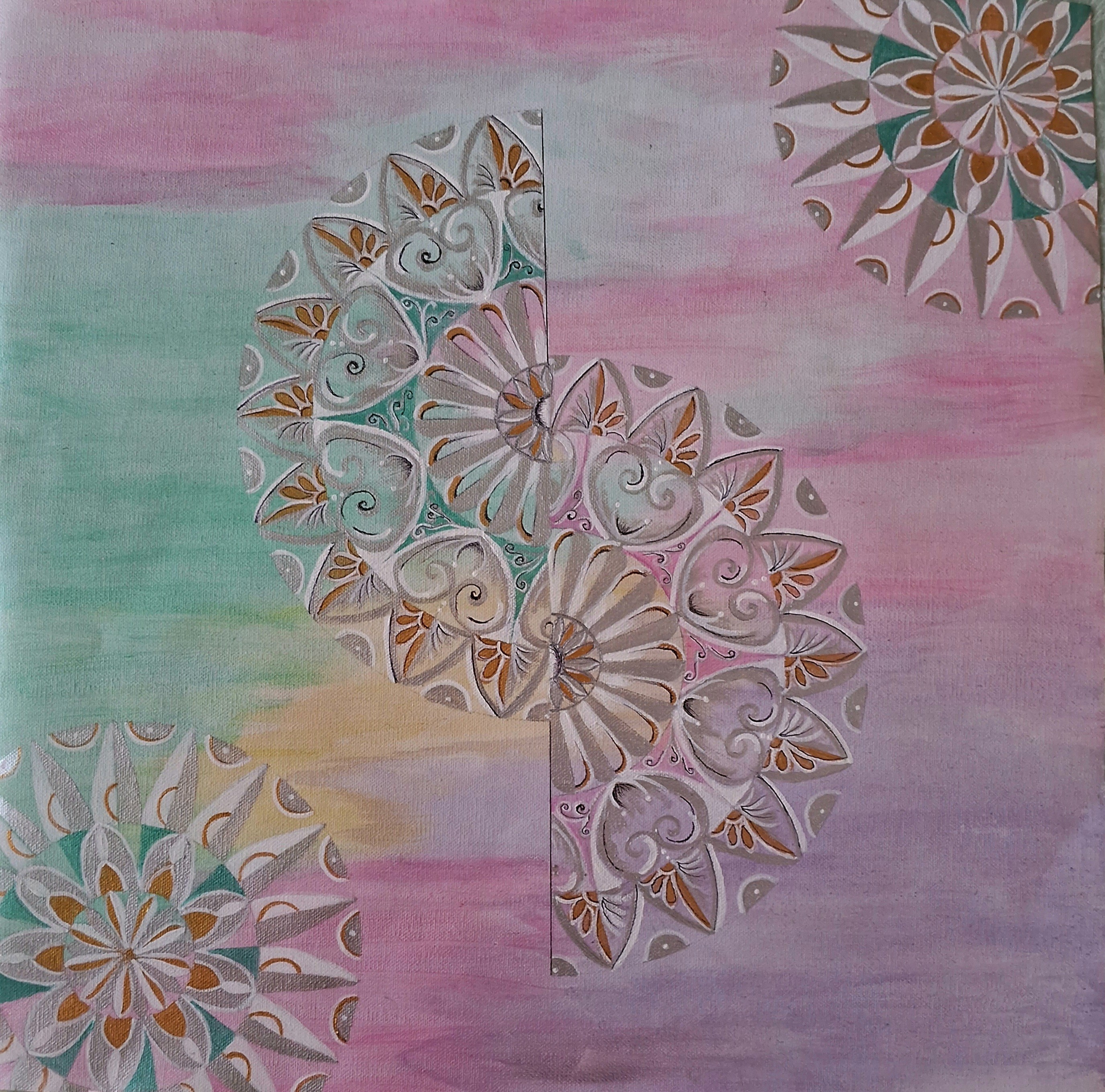 Pastel curves by Swarna Abeytunge