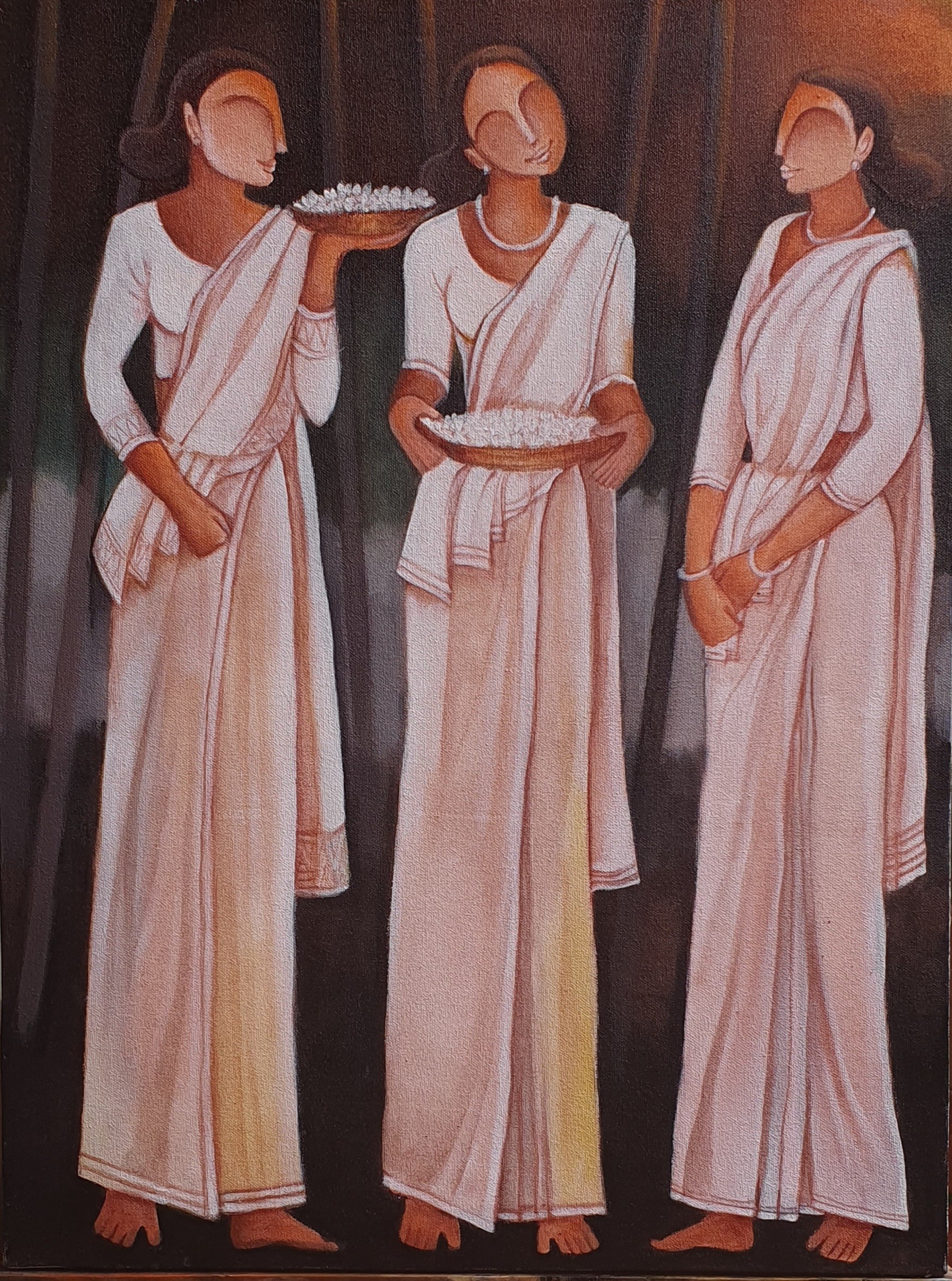 Painting by Upul Jayashantha