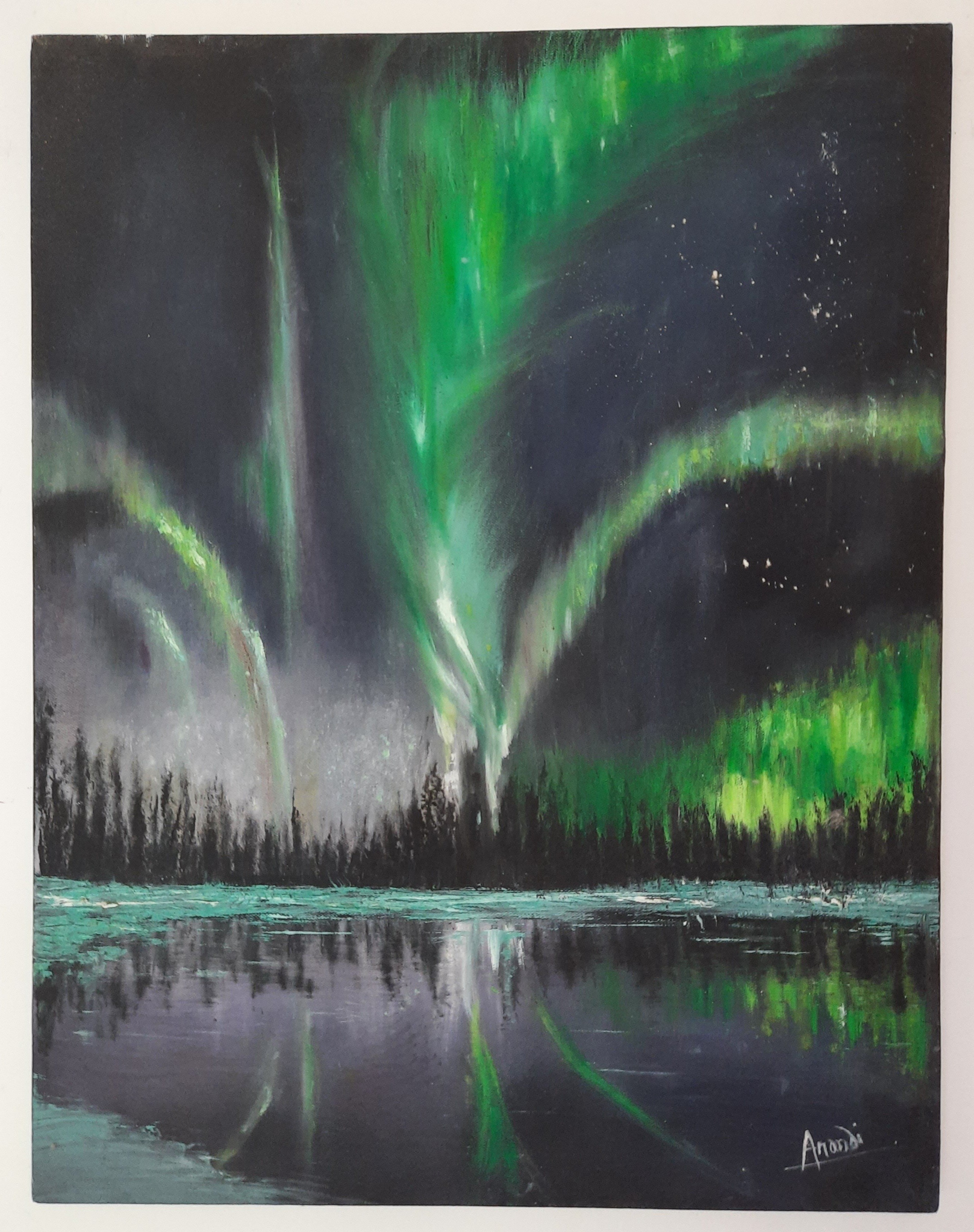 The Northern Lights by Anandi Goonewardene