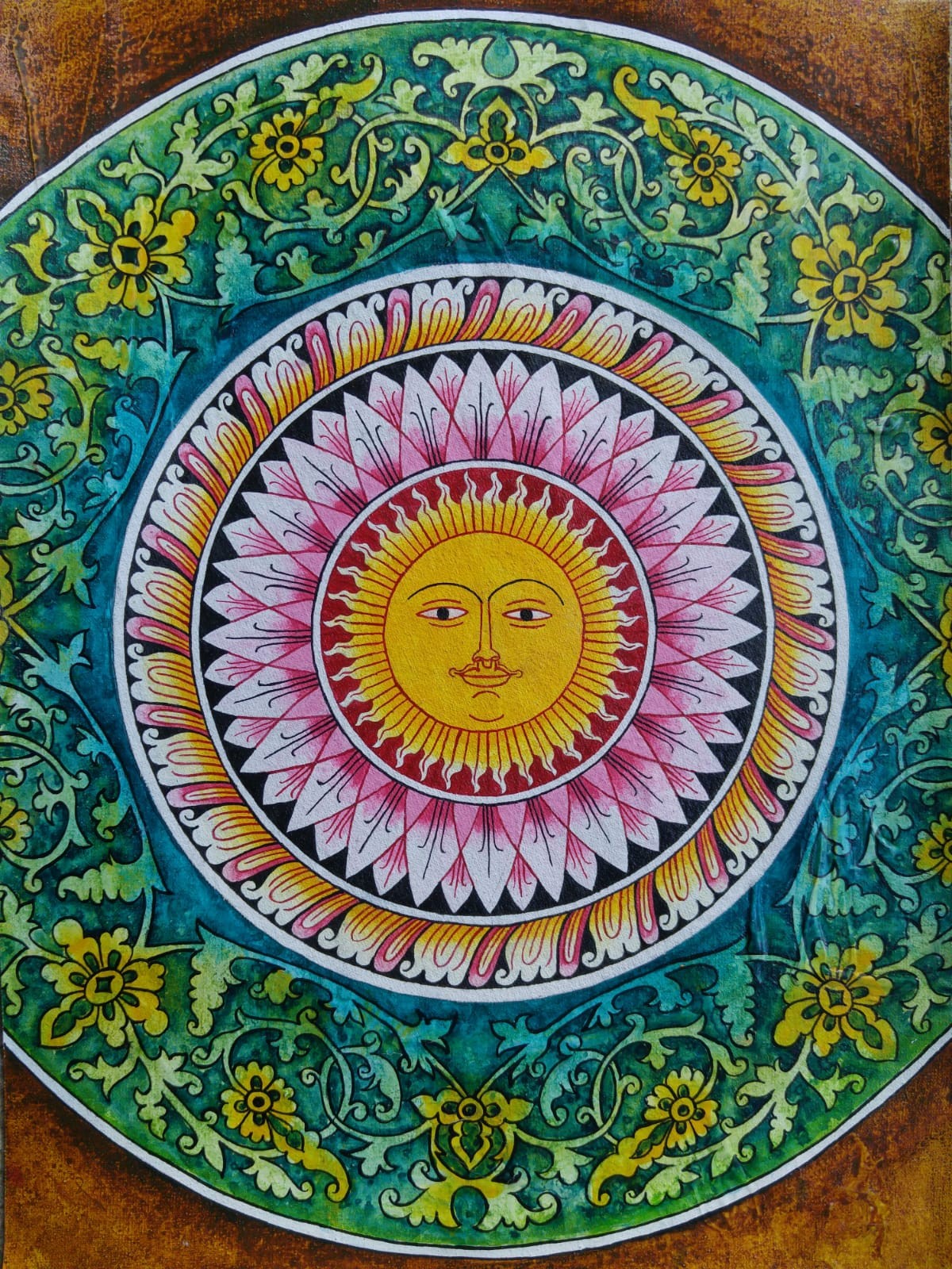 Sun Design Art by U.G.K Poornima Gunawardana