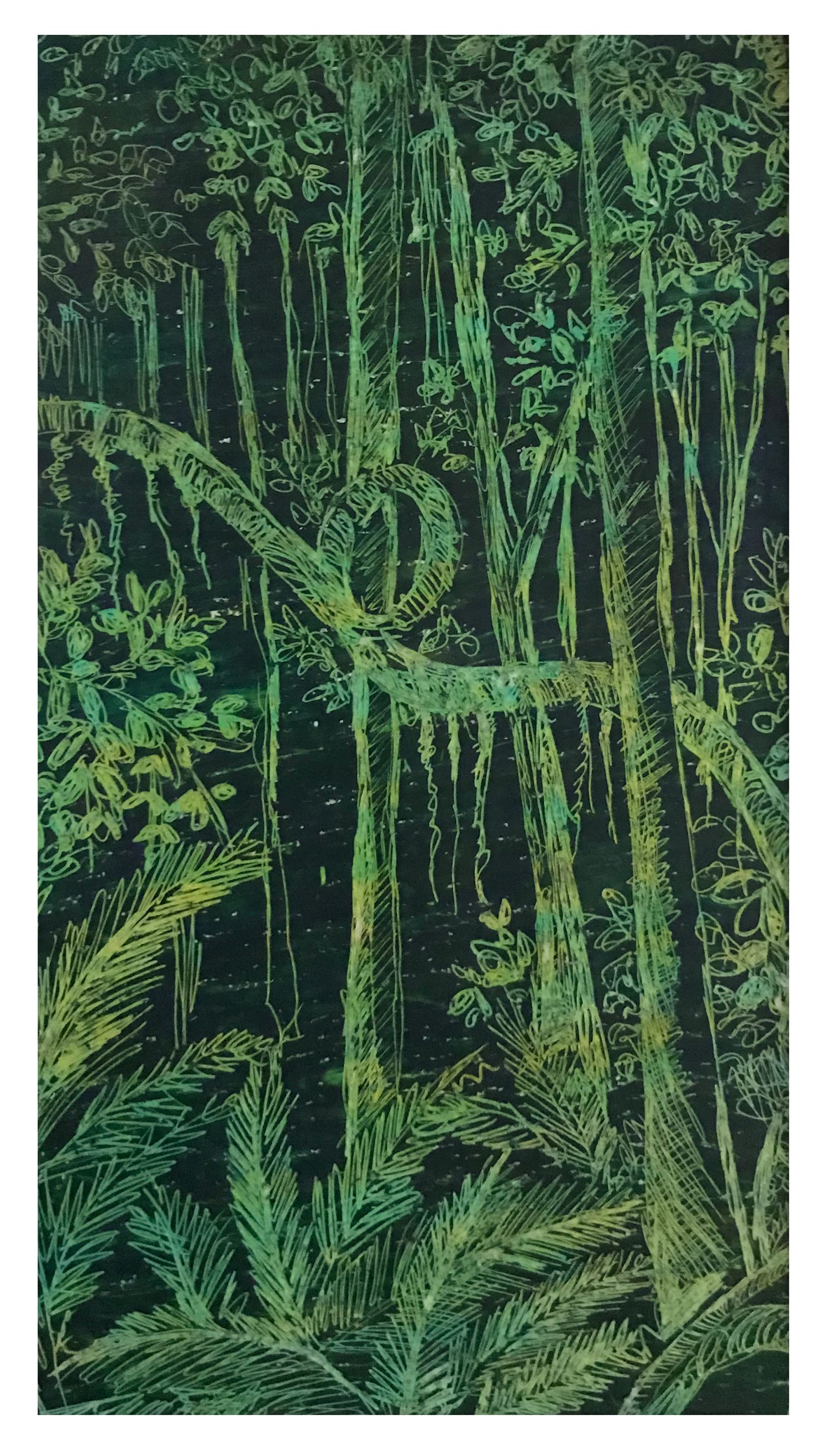 Green Forest by Chamath Lokuliyana