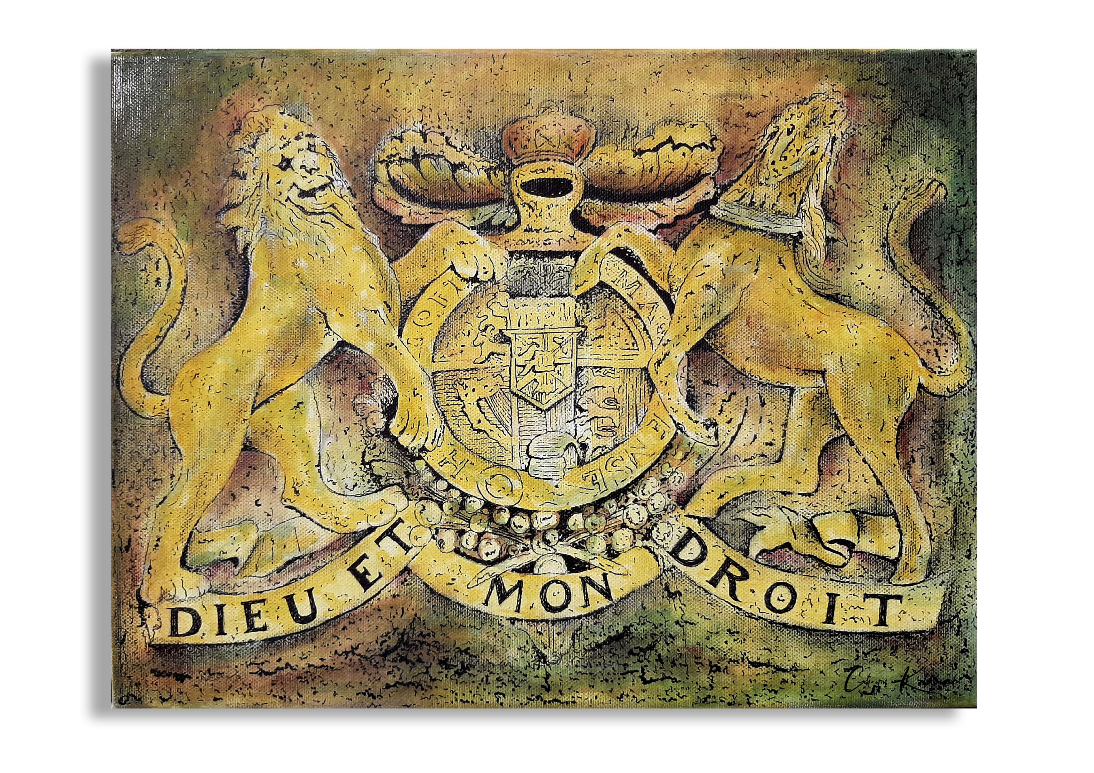 DIEU ET MON DROIT by Chamin Kalubowila