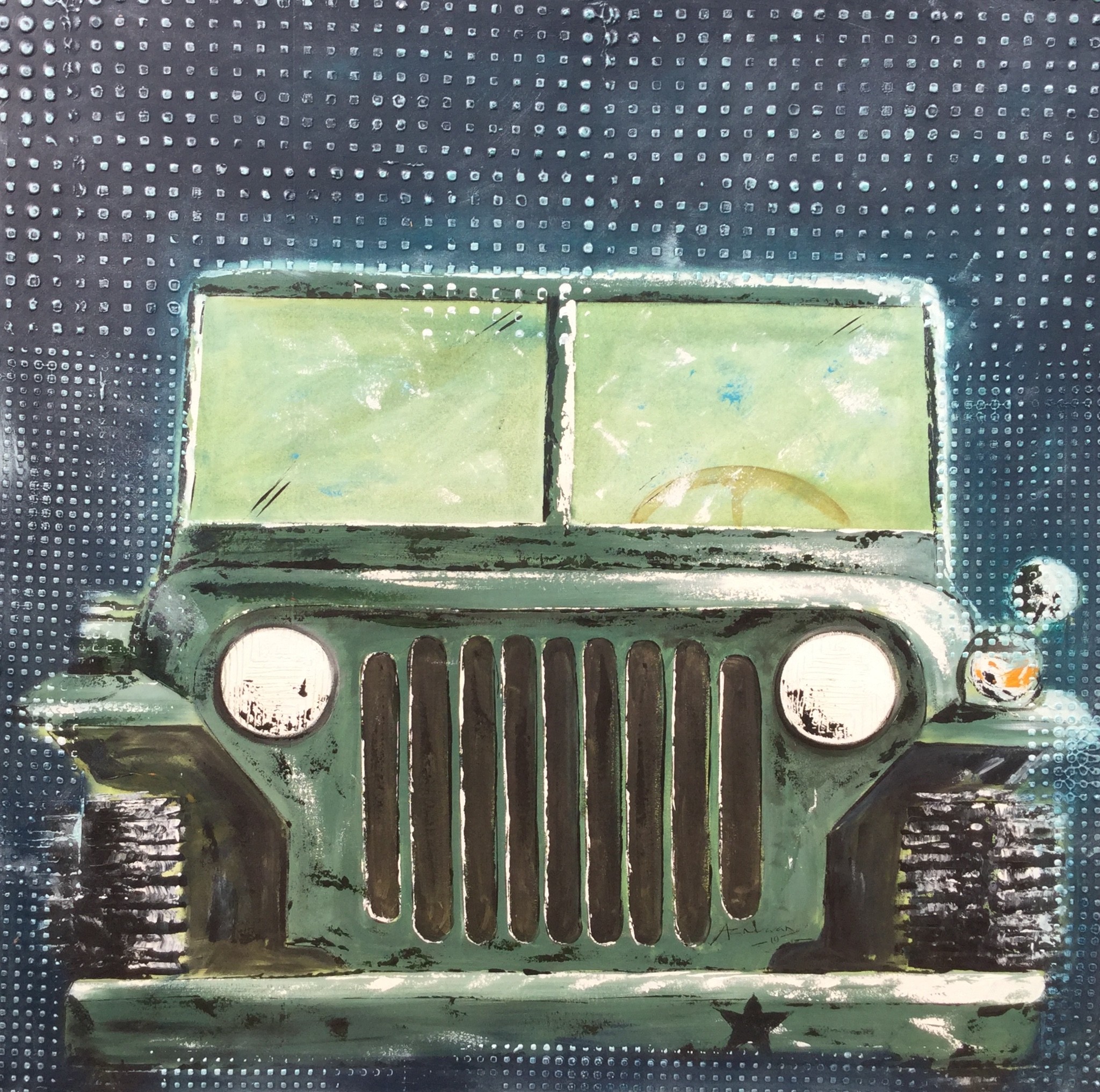 1st war JEEP by AC Nuwan