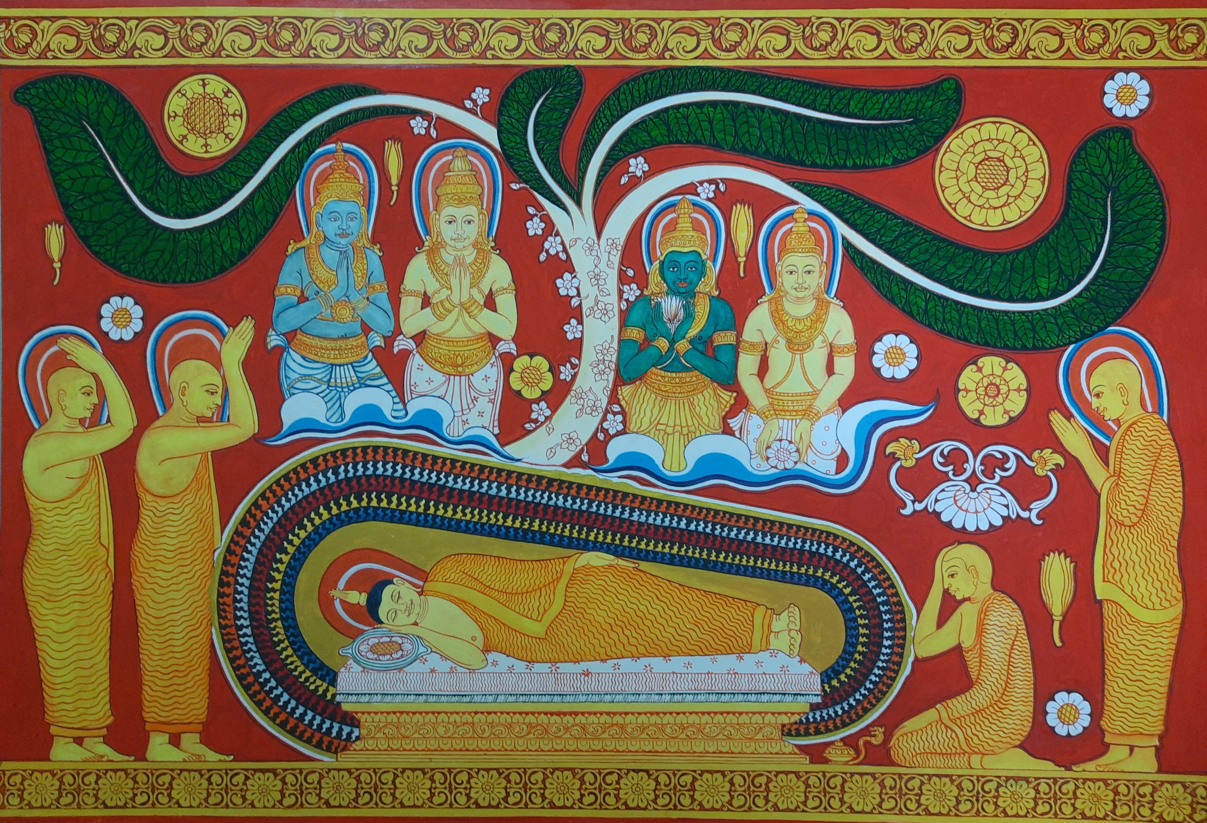 parinirwanaya by Hemantha Bogahawaththa