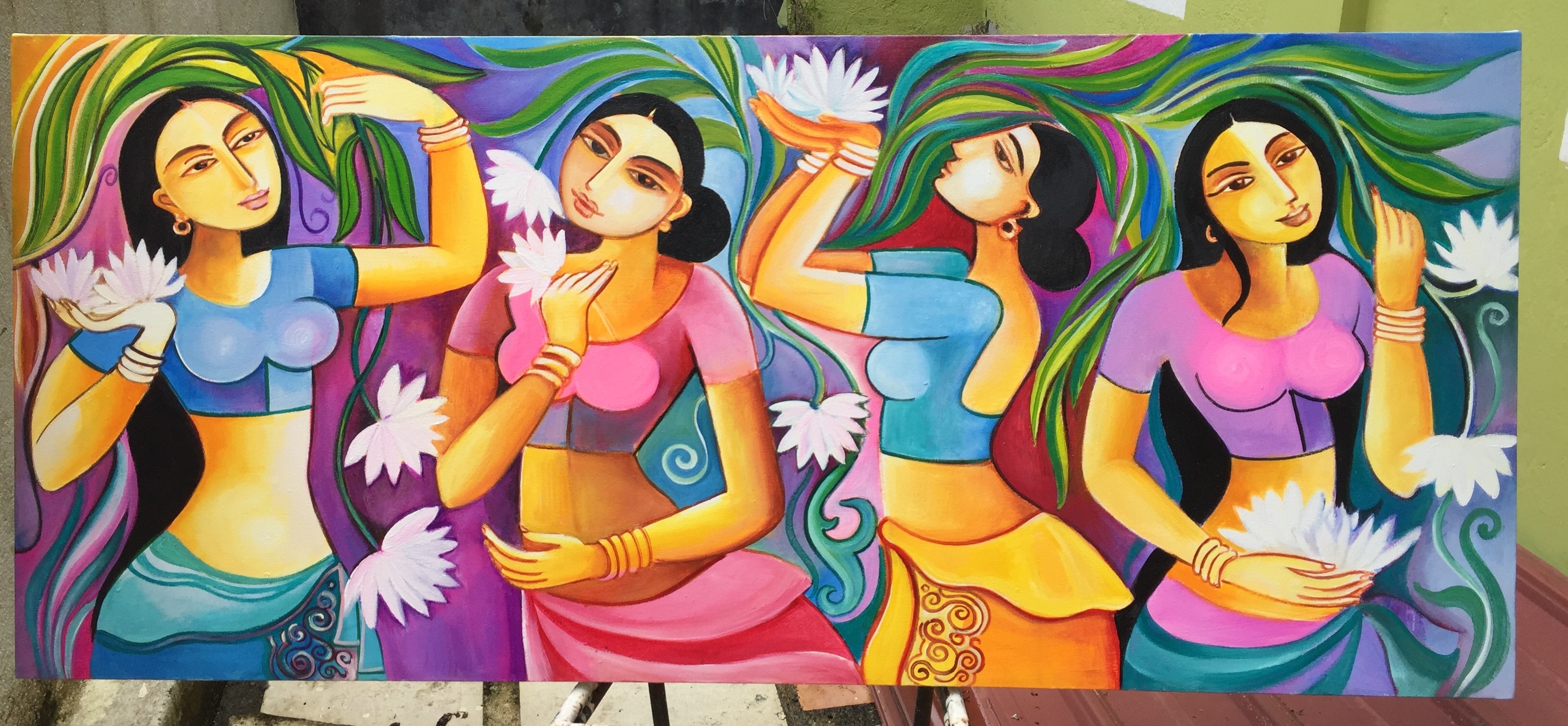 Flower Girls by Lani Senanayake
