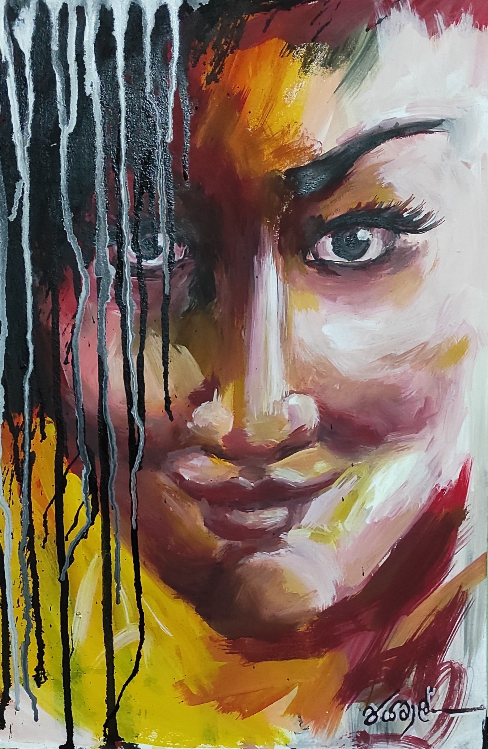 Face by Jayamal Perera