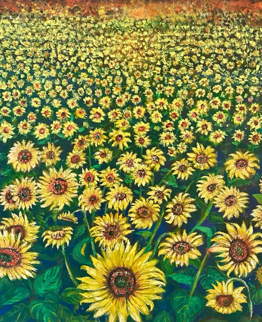 Sunflower Field by Shamini Pushparaj
