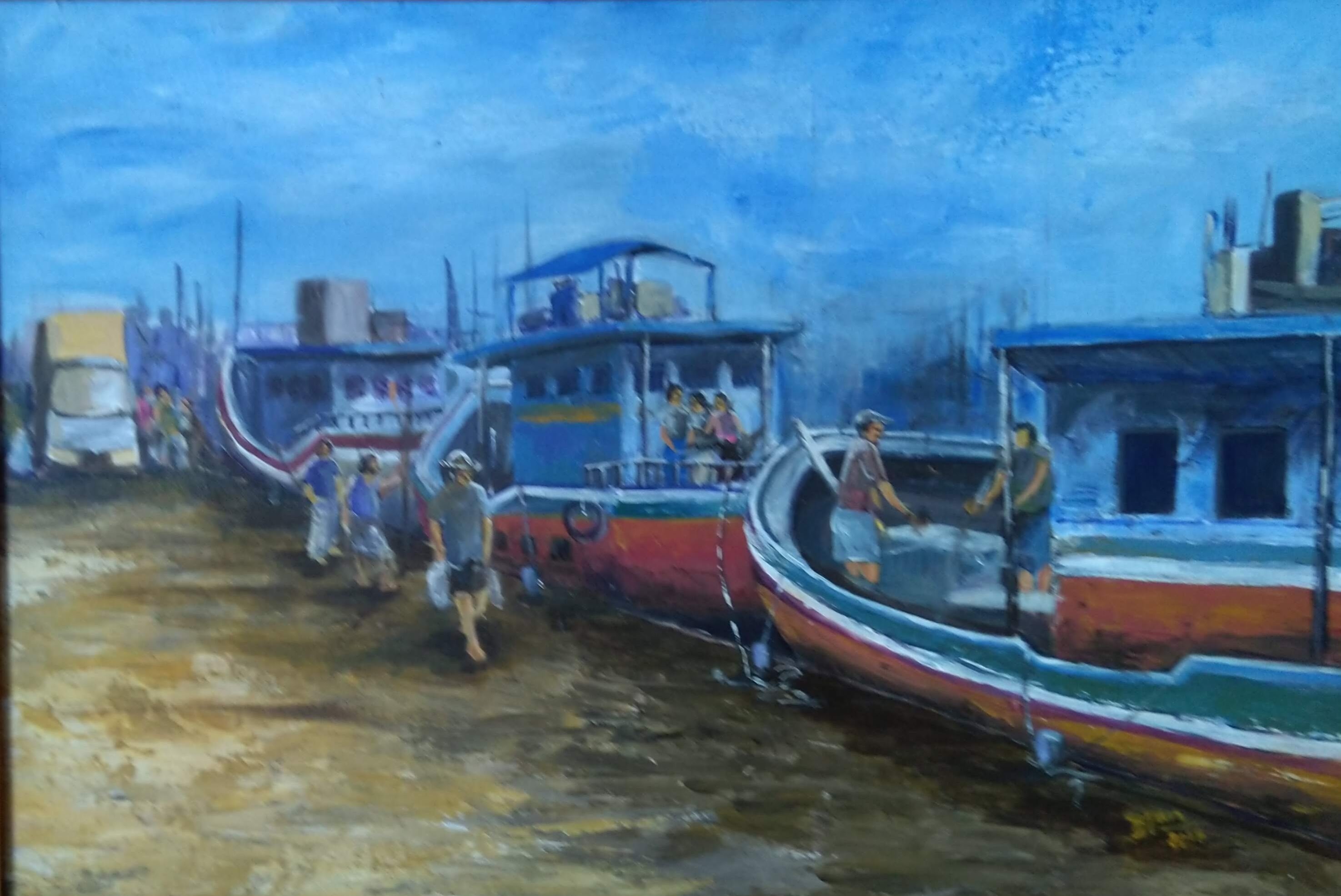 Boats by Dilan Samaratunga