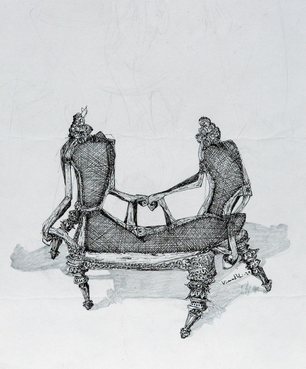lovers chair by Vimukthi Samaraweera