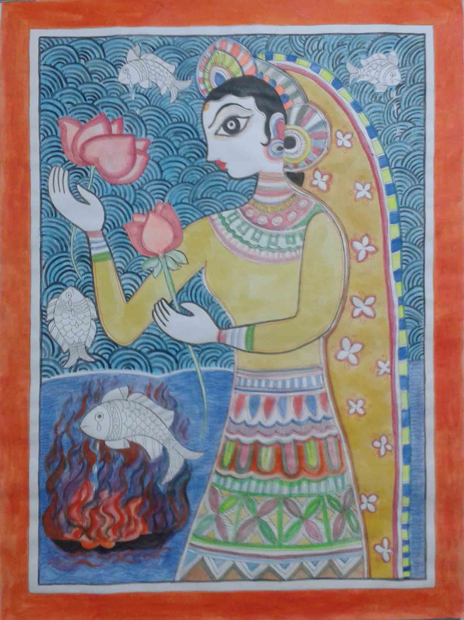 The beauty of Mithila by Wasantha Namaskara