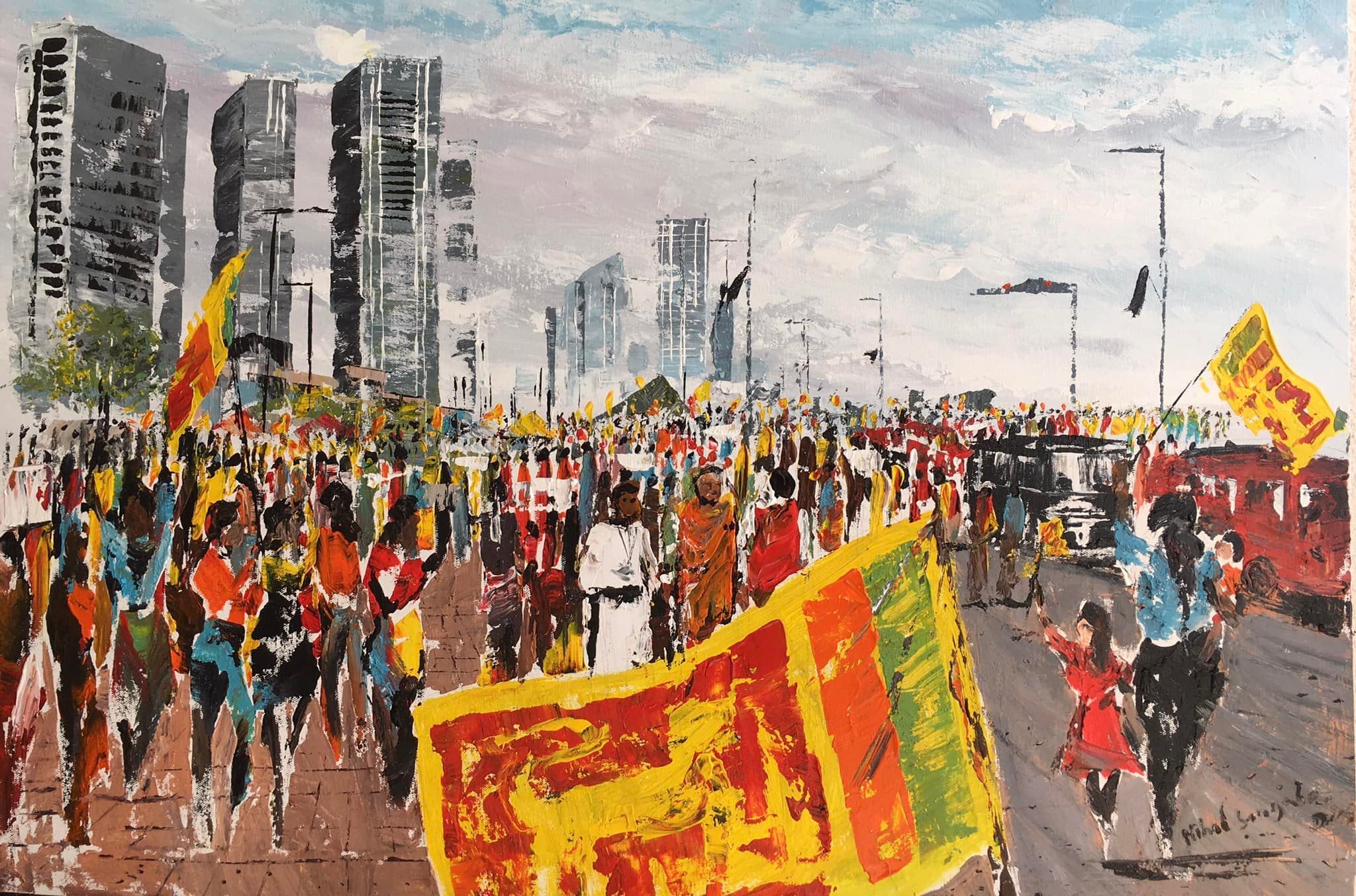 Galleface Protest - April2022 by Nihal Sangabo Dias