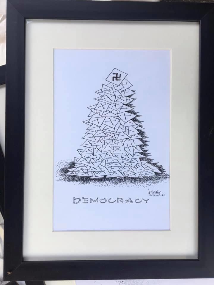 Democracy by Sanath Bandara