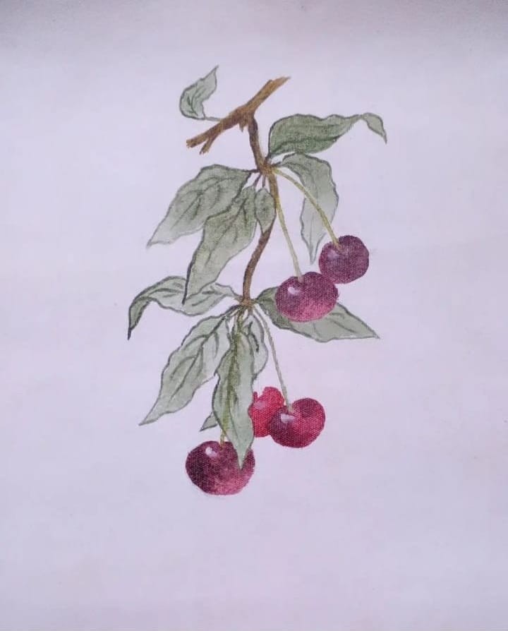 Cherries by Kalyani Weerasinghe