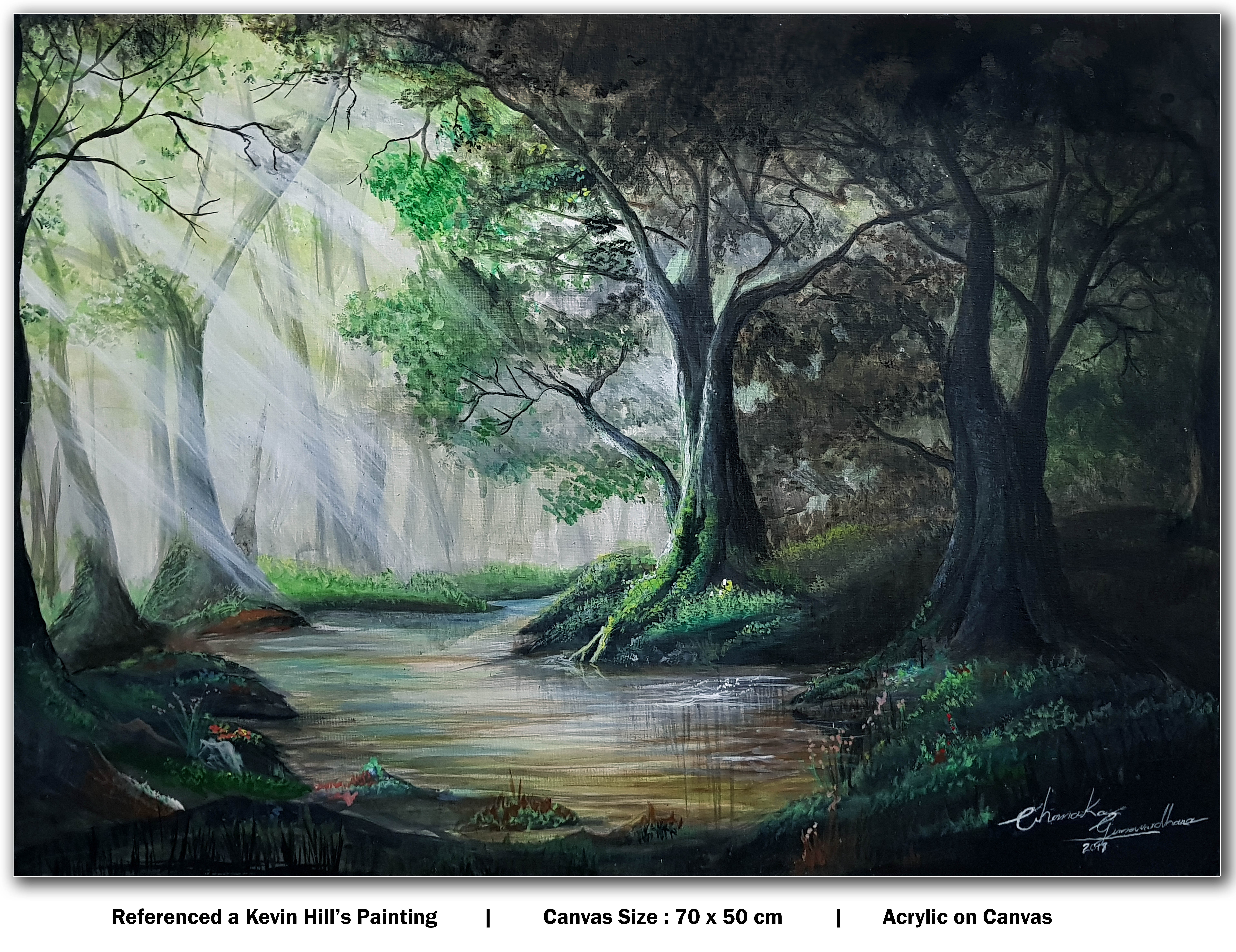 Oak Forest - Referenced Kevin H by Channaka Gunawardhana