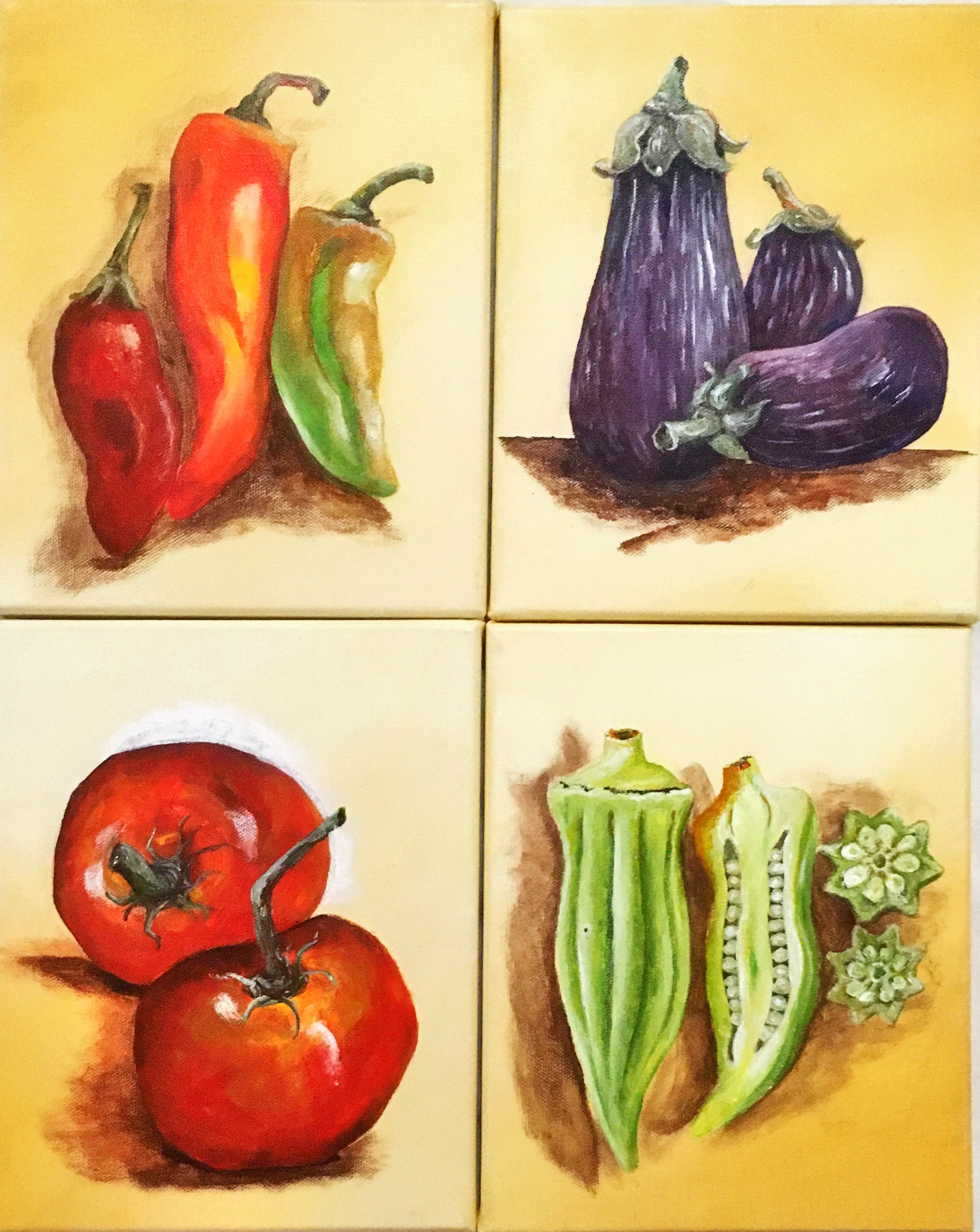 Vegetables 12 by Samantha Wijesinghe