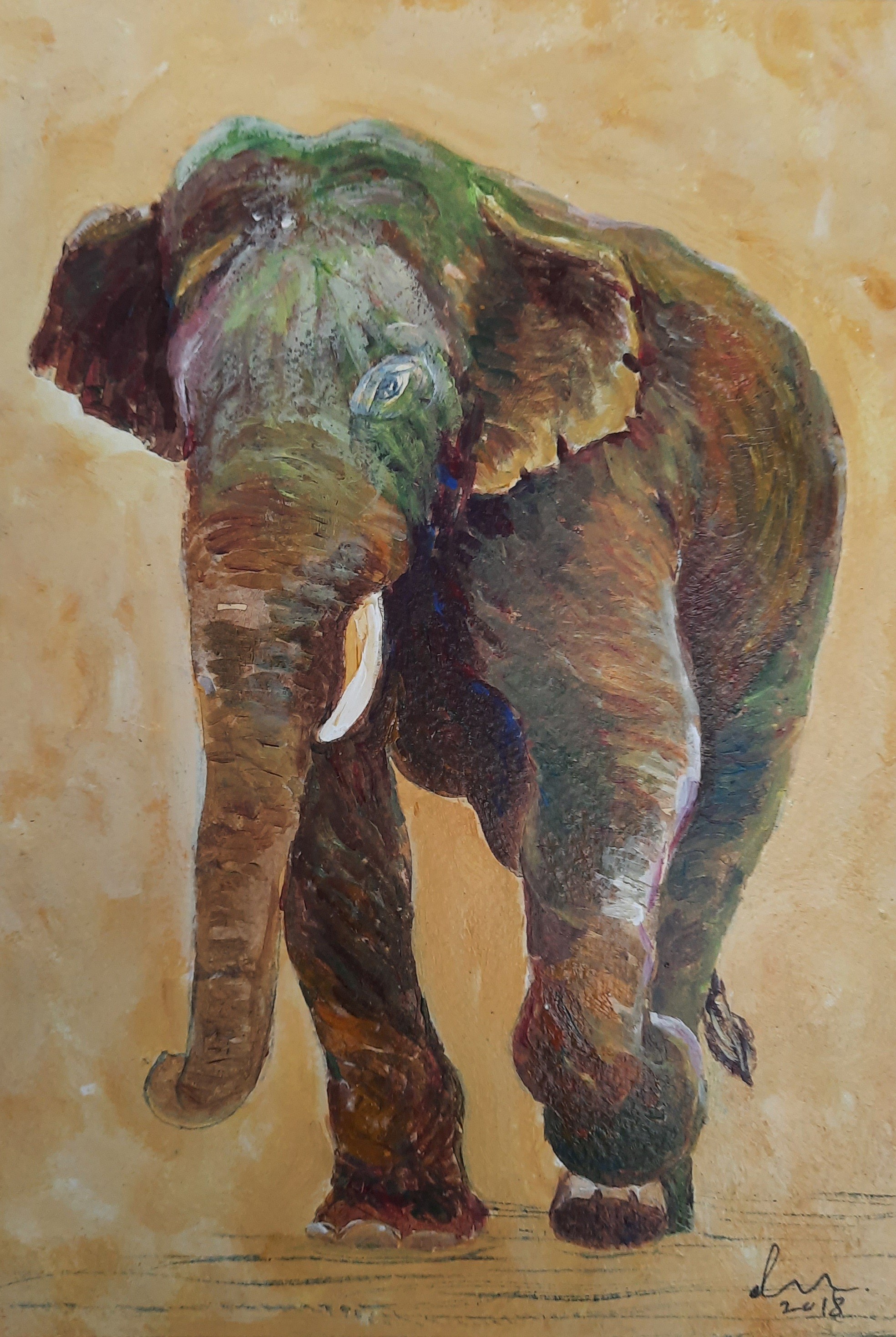 The Elephant by Sanjeewa Ilangarathne