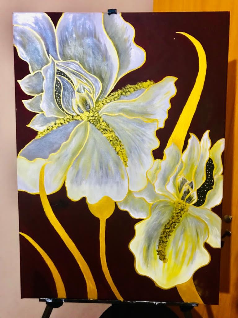 Iris Flowers by Malshani Pathirage