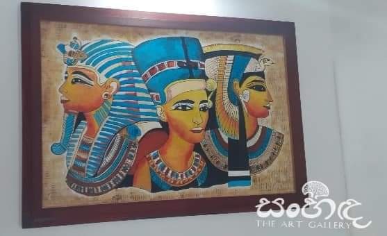 Egyptian Painting by Thilini Samarathunga