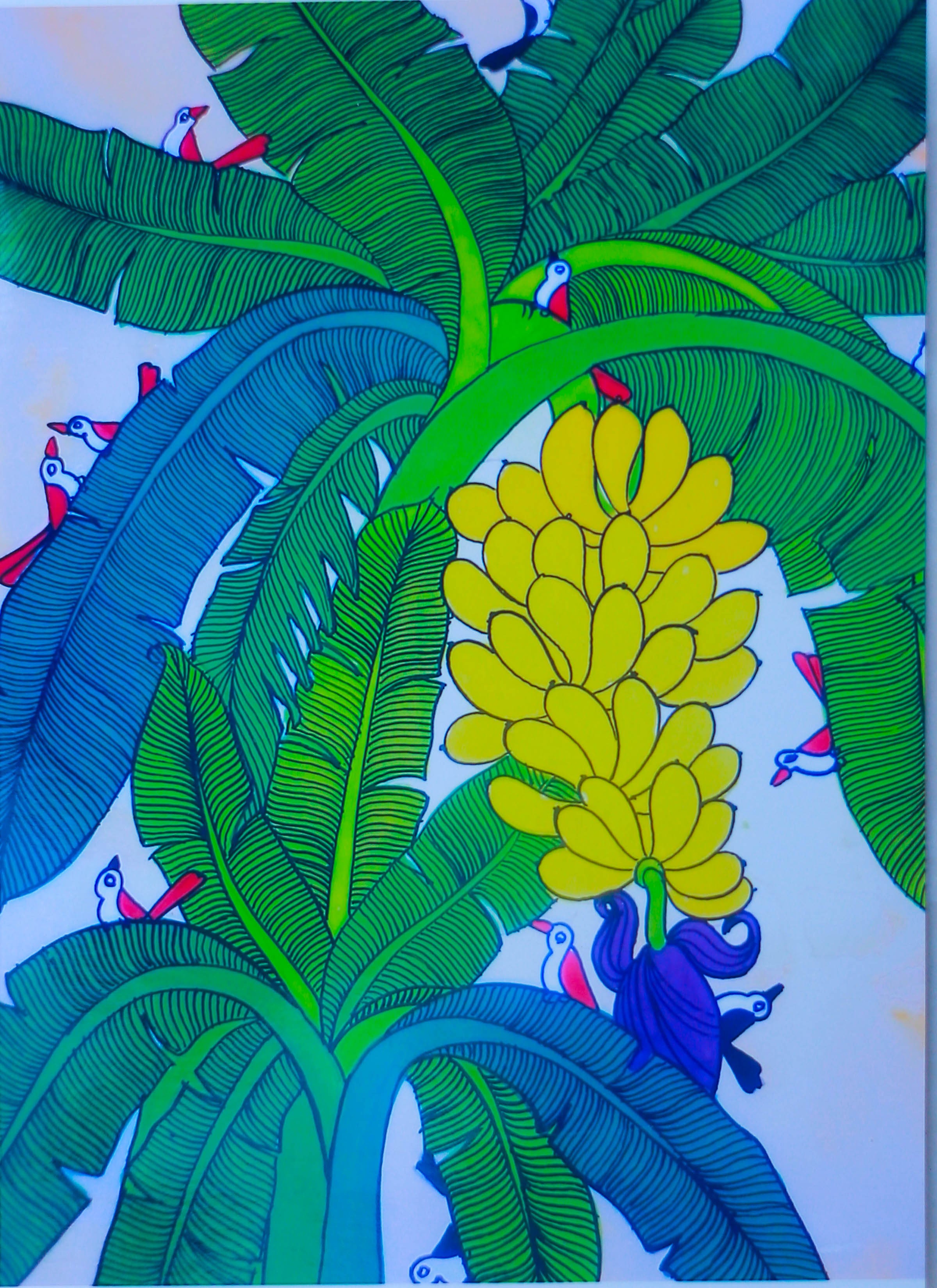 Banana Tree by Chandrika Shiromani