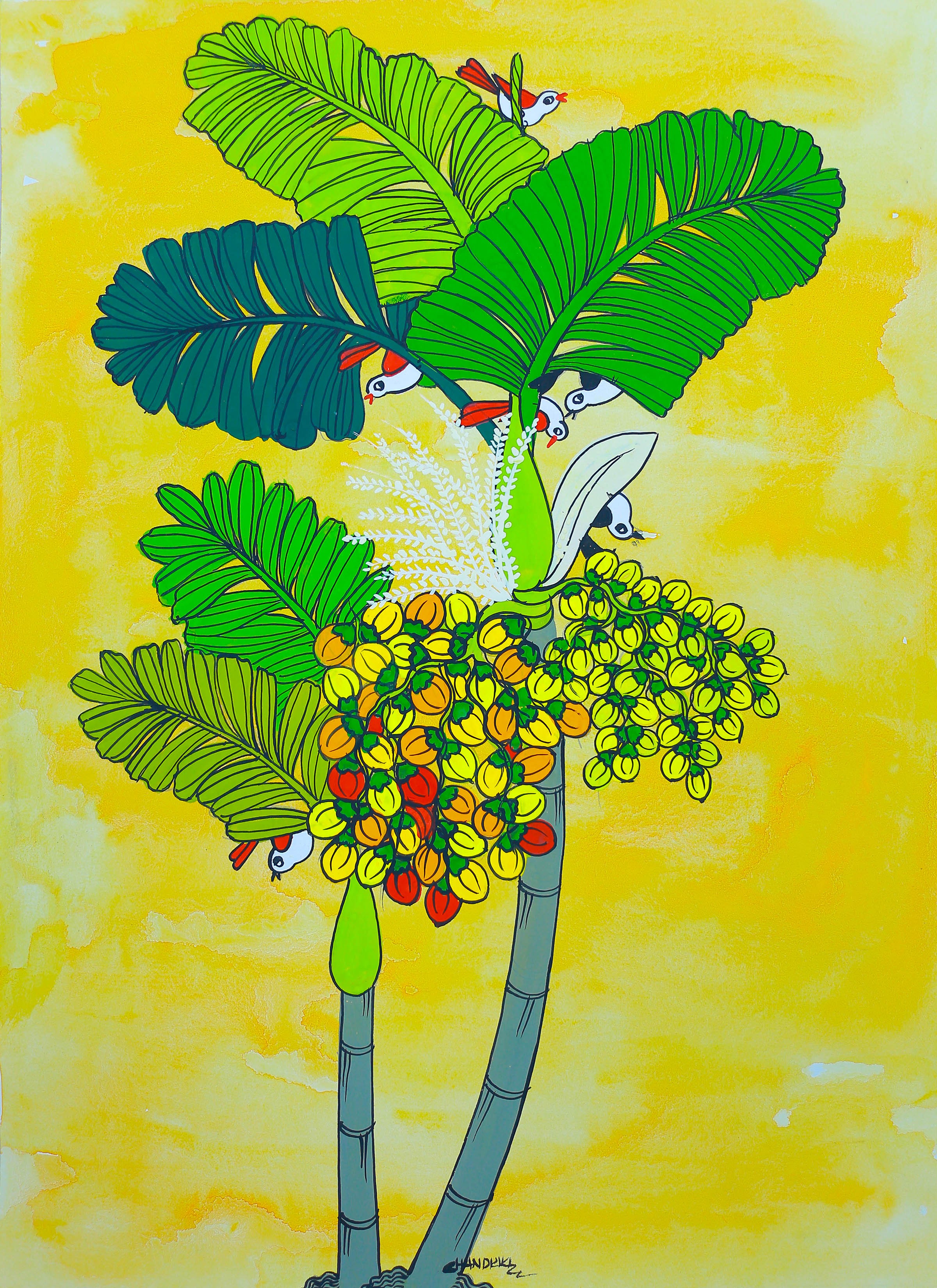 Areca Nut Tree by Chandrika Shiromani